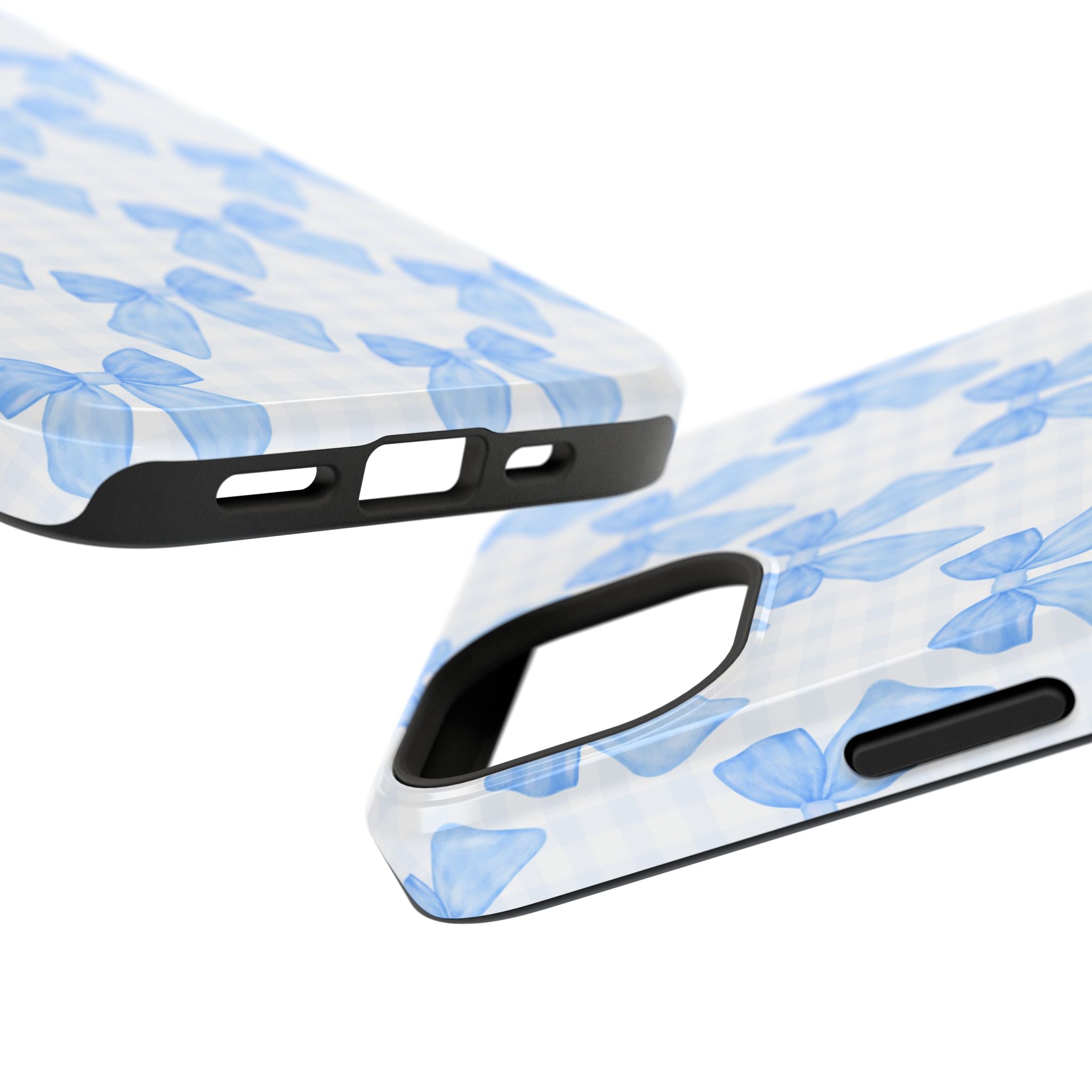 Customizable: Charming Bow Pattern Phone Case