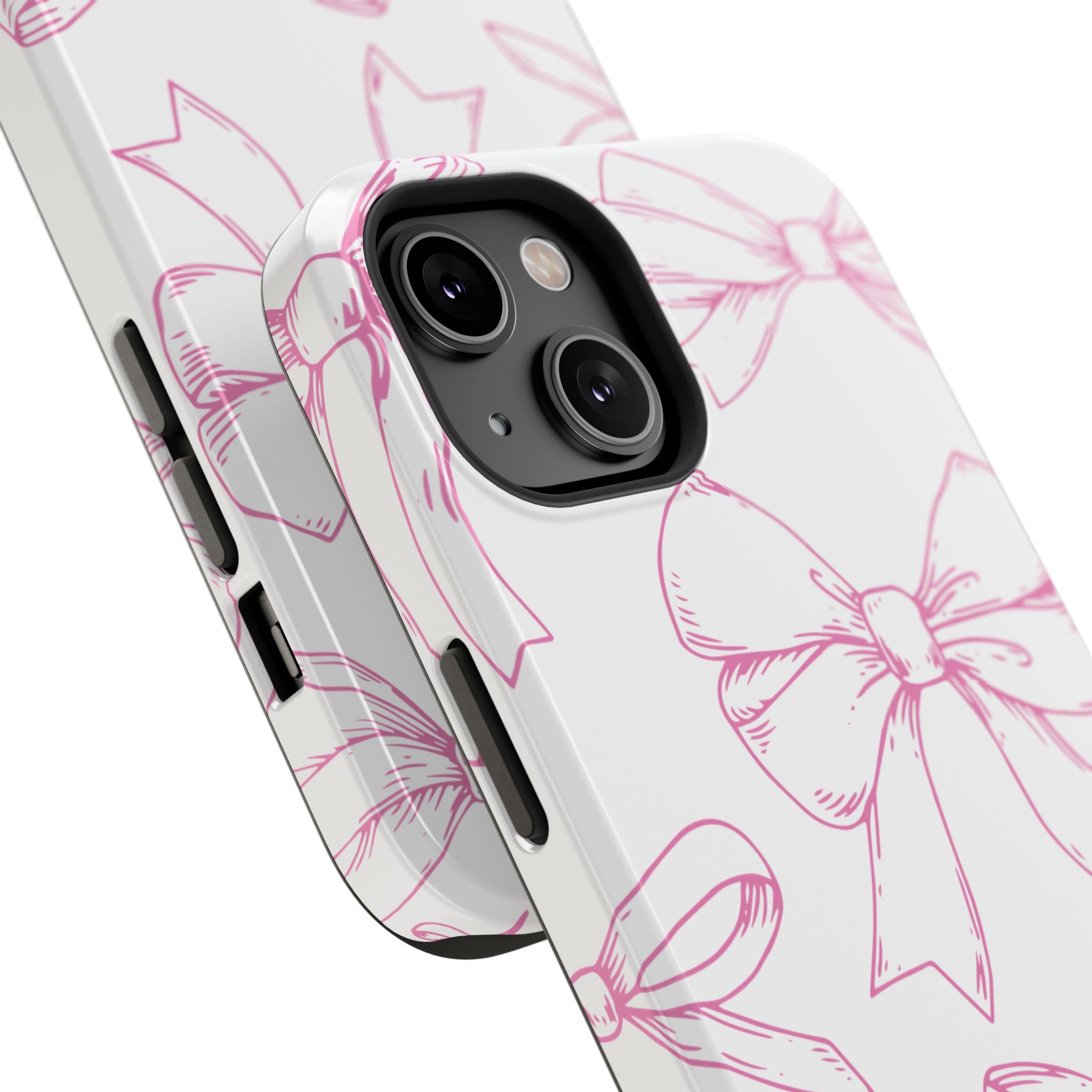 Customizable: Cute Bow Pattern Phone Case