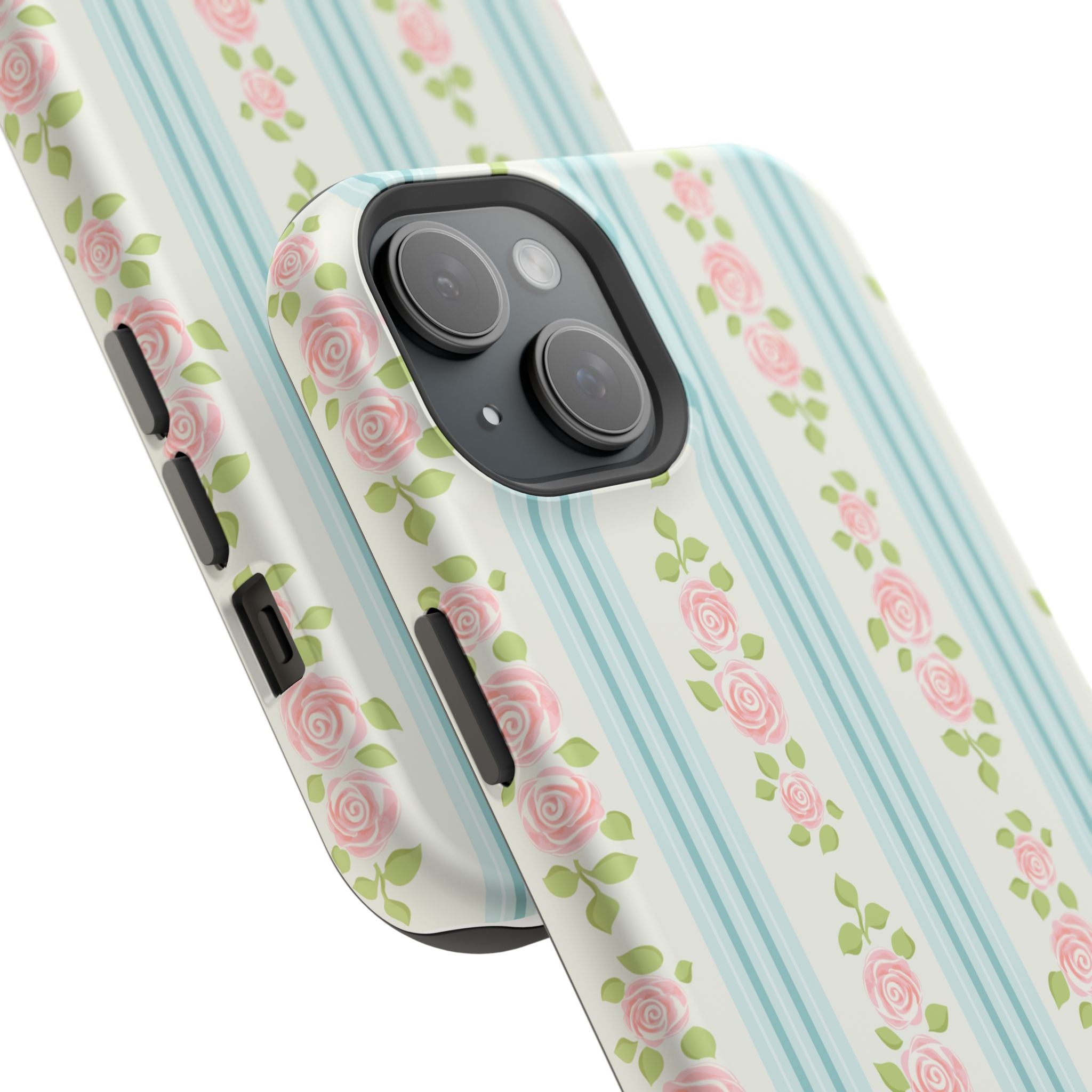 Customizable: Floral Impact-Resistant Phone Case