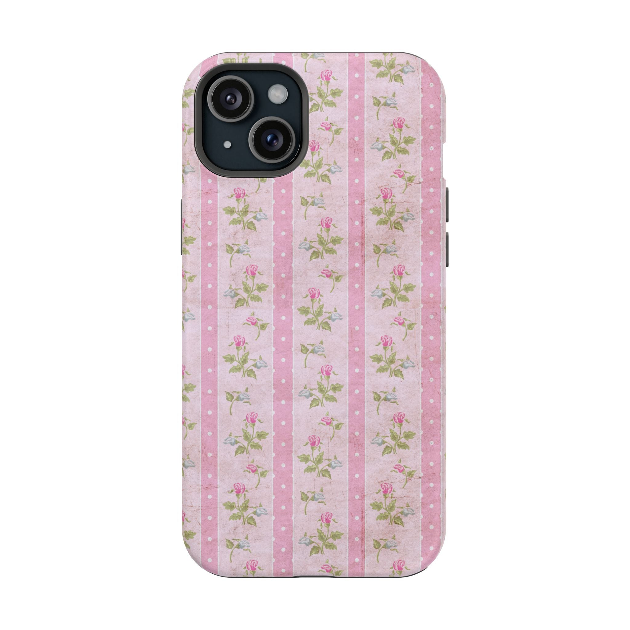 Impact-Resistant Phone Case, Inspirational Quote Case, Gift for Her, Bible Verse Decor, Floral Design Phone Cover