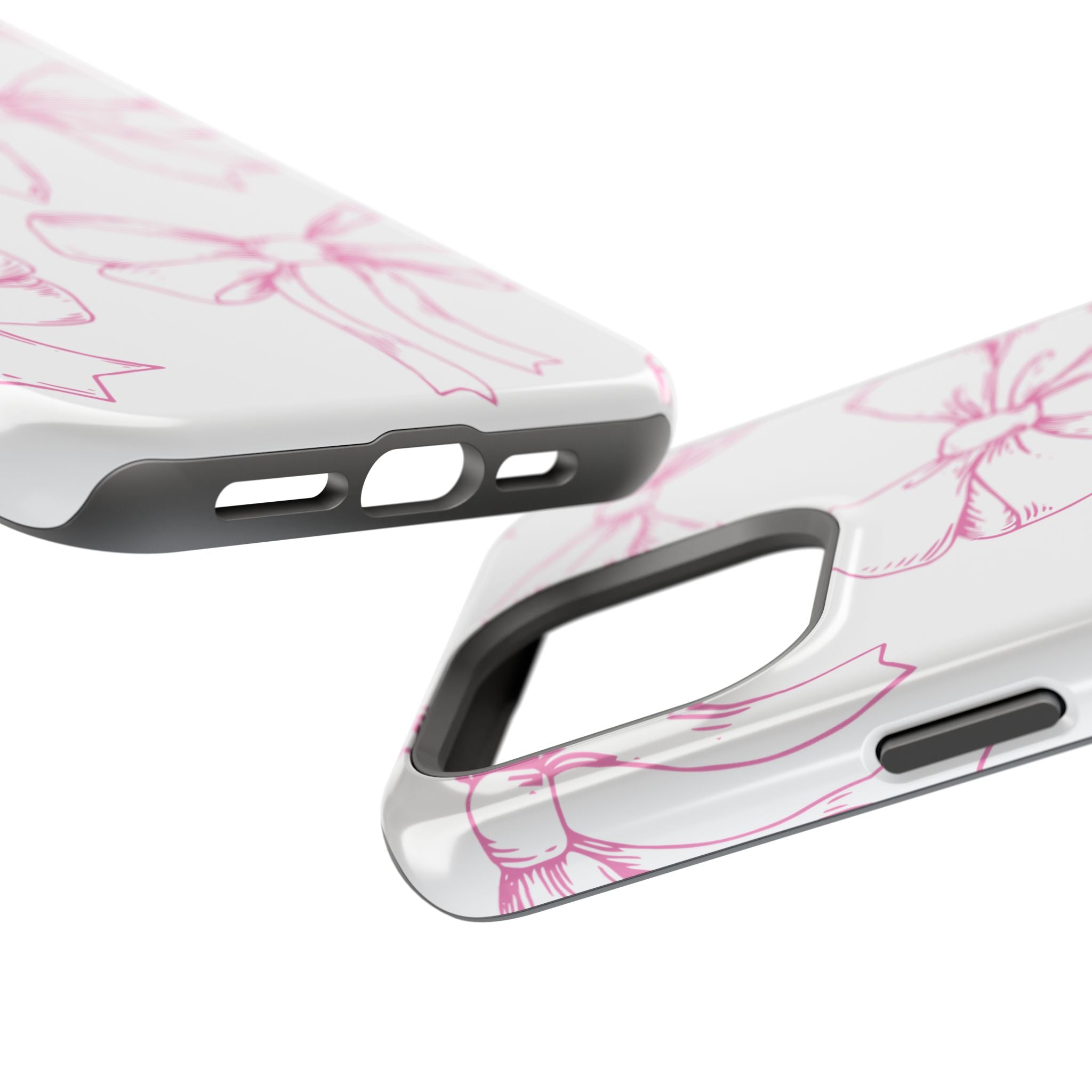 Customizable: Cute Bow Pattern Phone Case