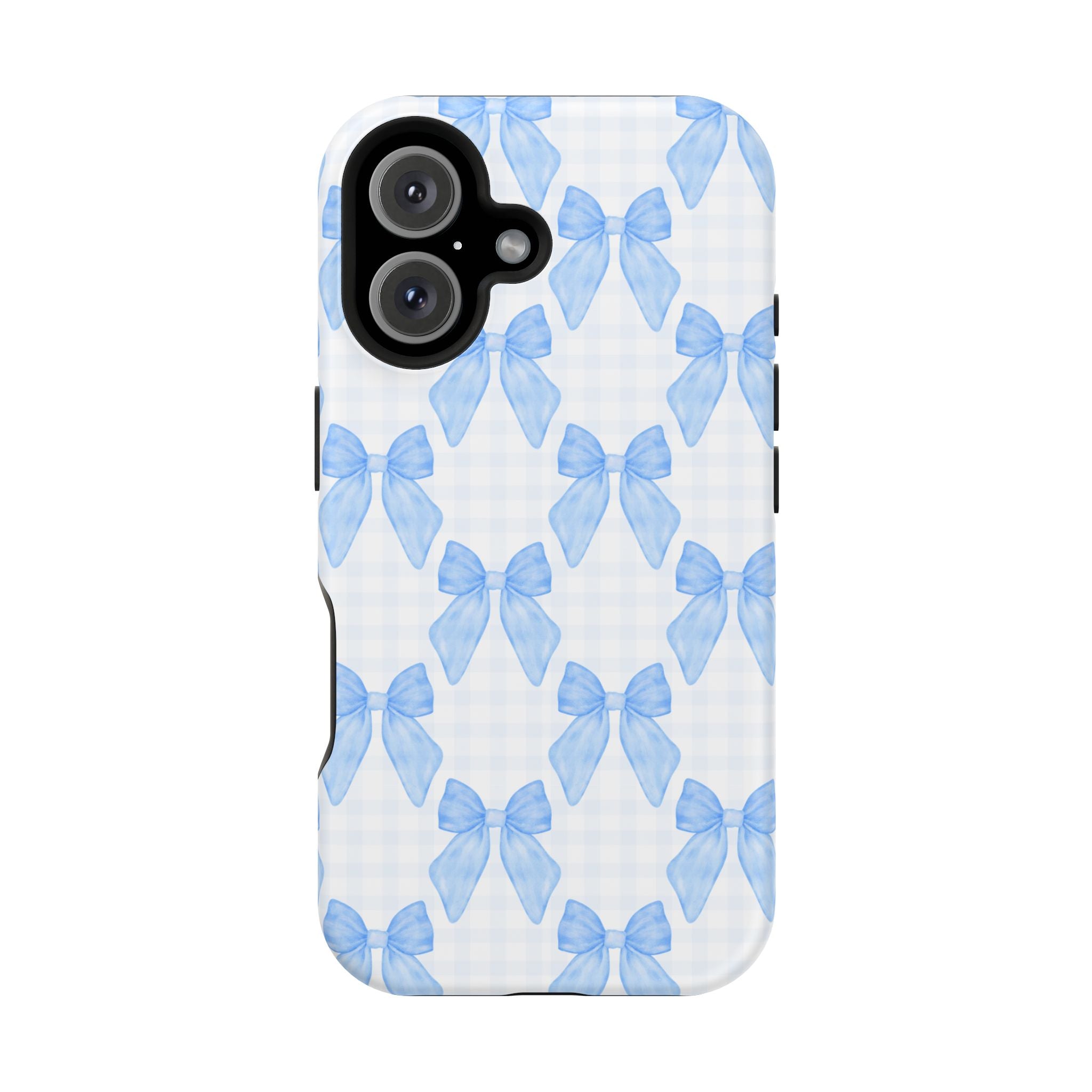Customizable: Charming Bow Pattern Phone Case