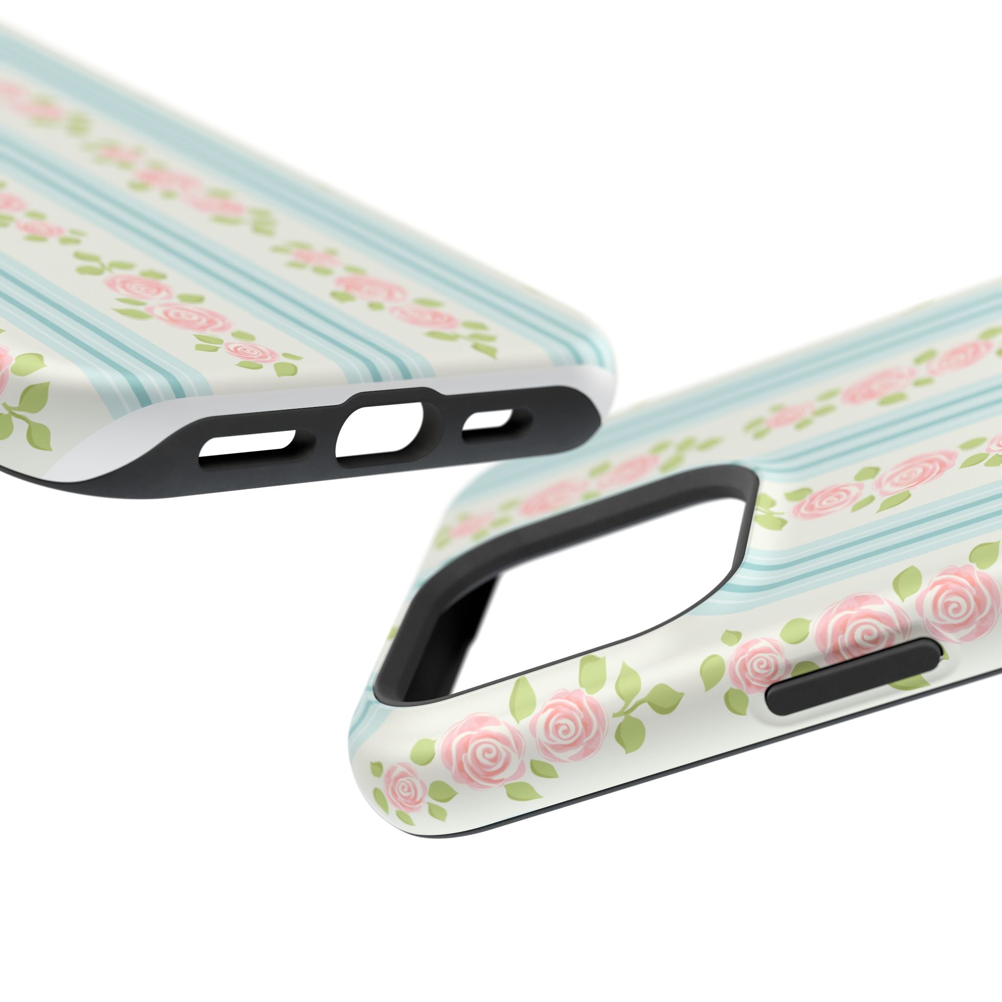 Customizable: Floral Impact-Resistant Phone Case