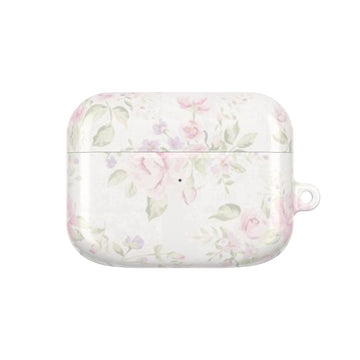 Floral AirPod Case, Elegant Wireless Earbuds Case, Flower Design AirPods Cover, Cute Tech Accessory, Gift for Her, Custom Earbud Case