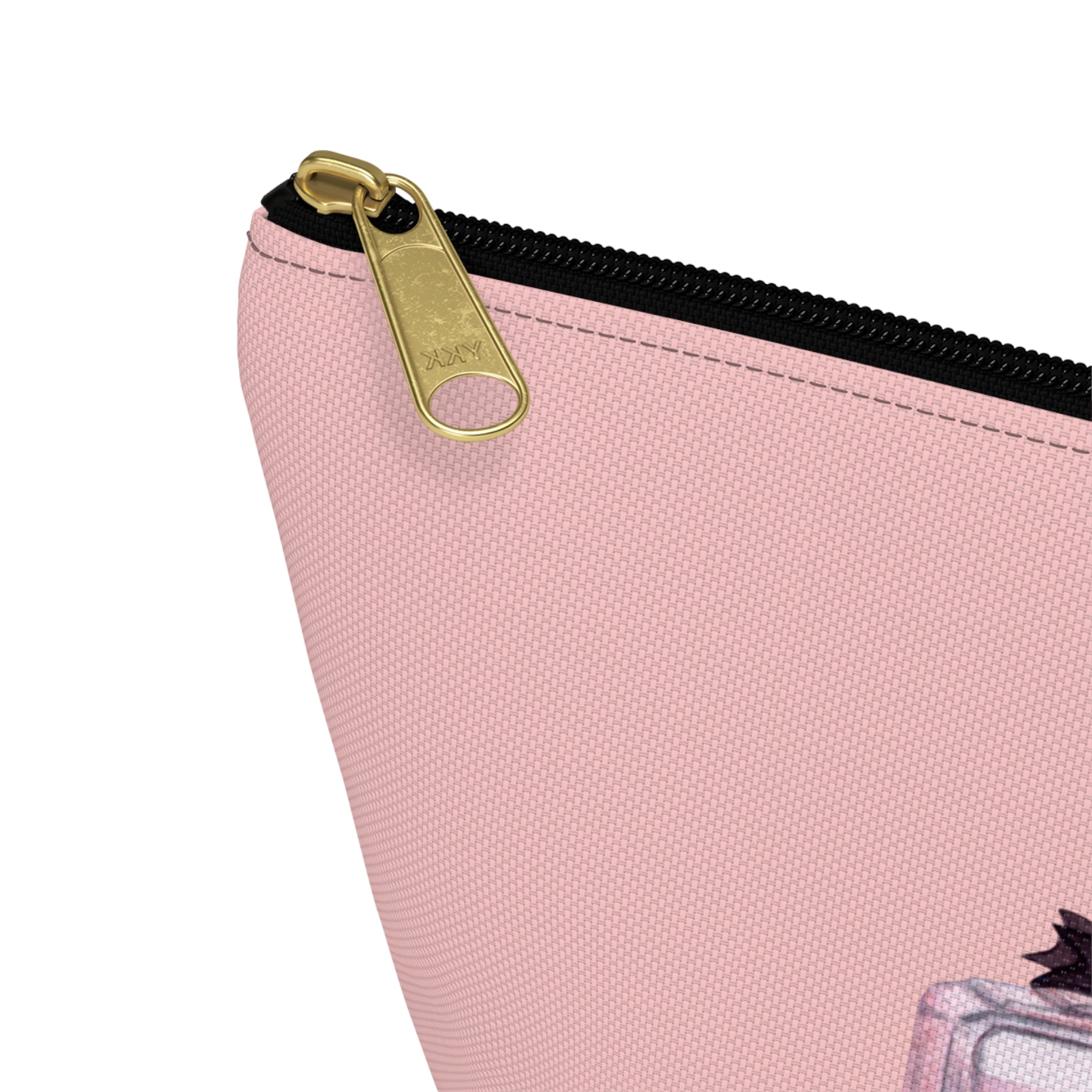 Customizable Chic Makeup Pouch, Cosmetic Bag, Travel Organizer, Floral Print, Gift for Her