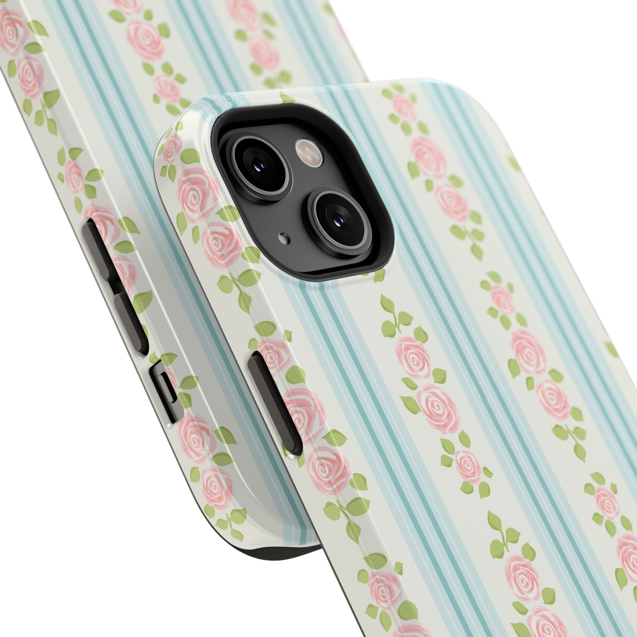 Customizable: Floral Impact-Resistant Phone Case