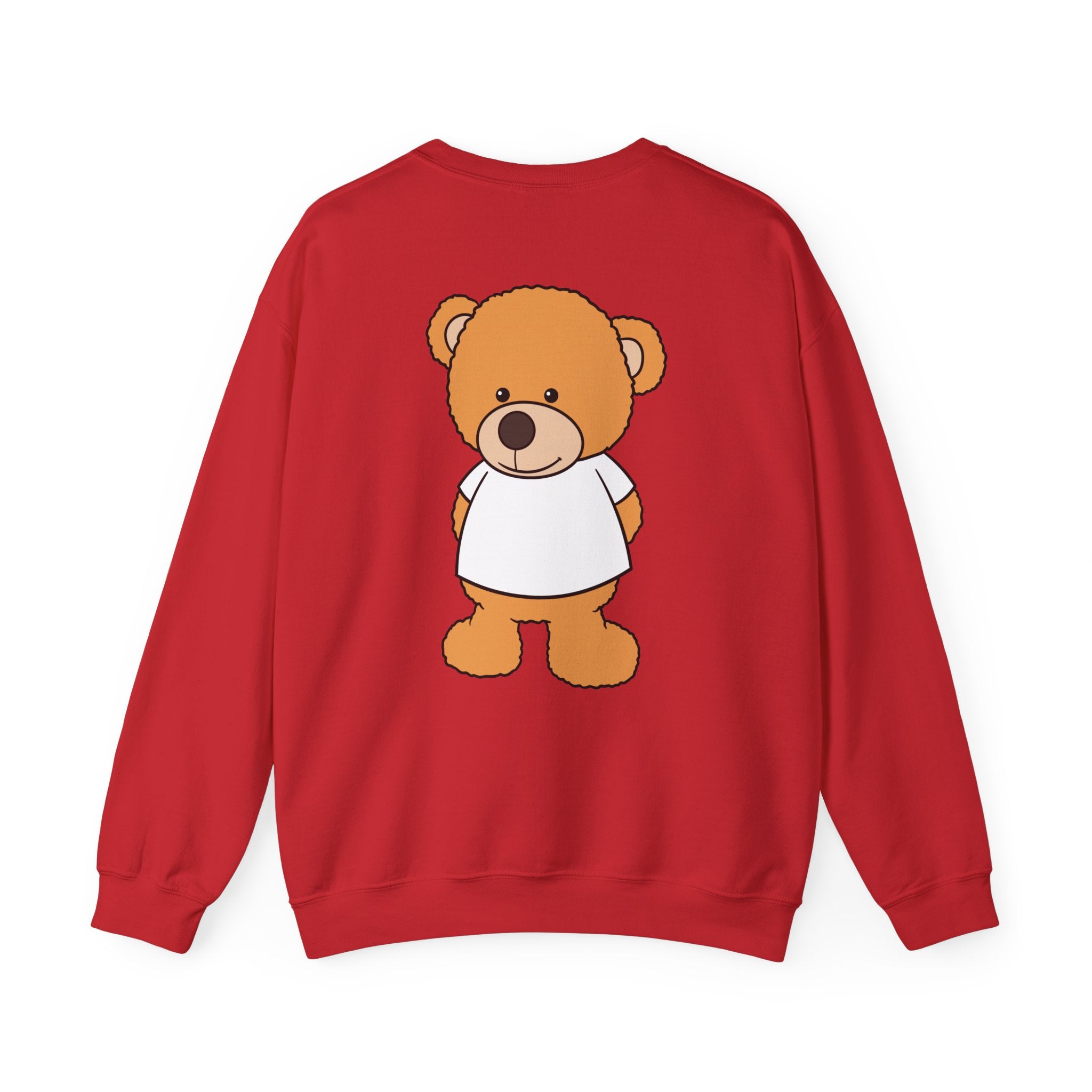 Customizable Bear Crewneck Sweatshirt - College Spirit Apparel