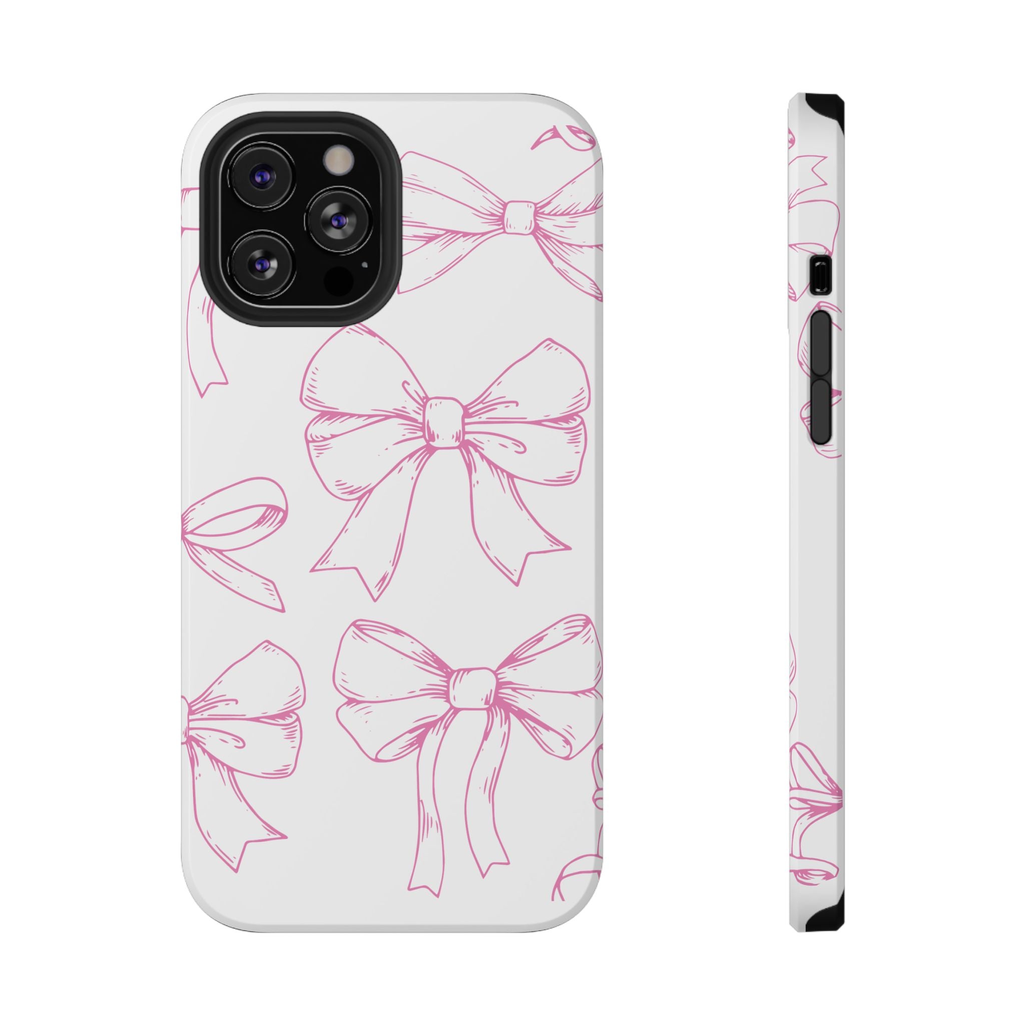 Customizable: Cute Bow Pattern Phone Case