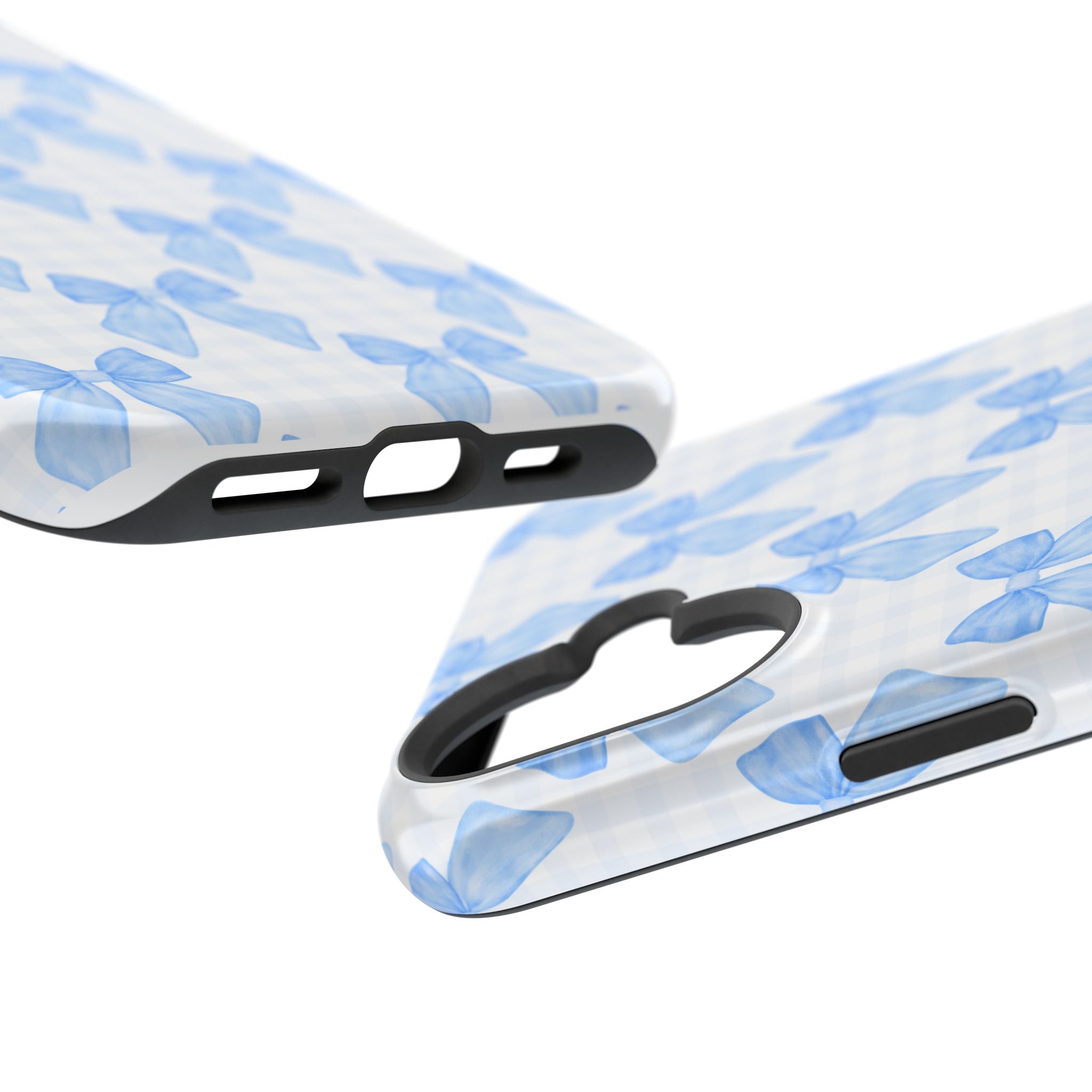 Customizable: Charming Bow Pattern Phone Case