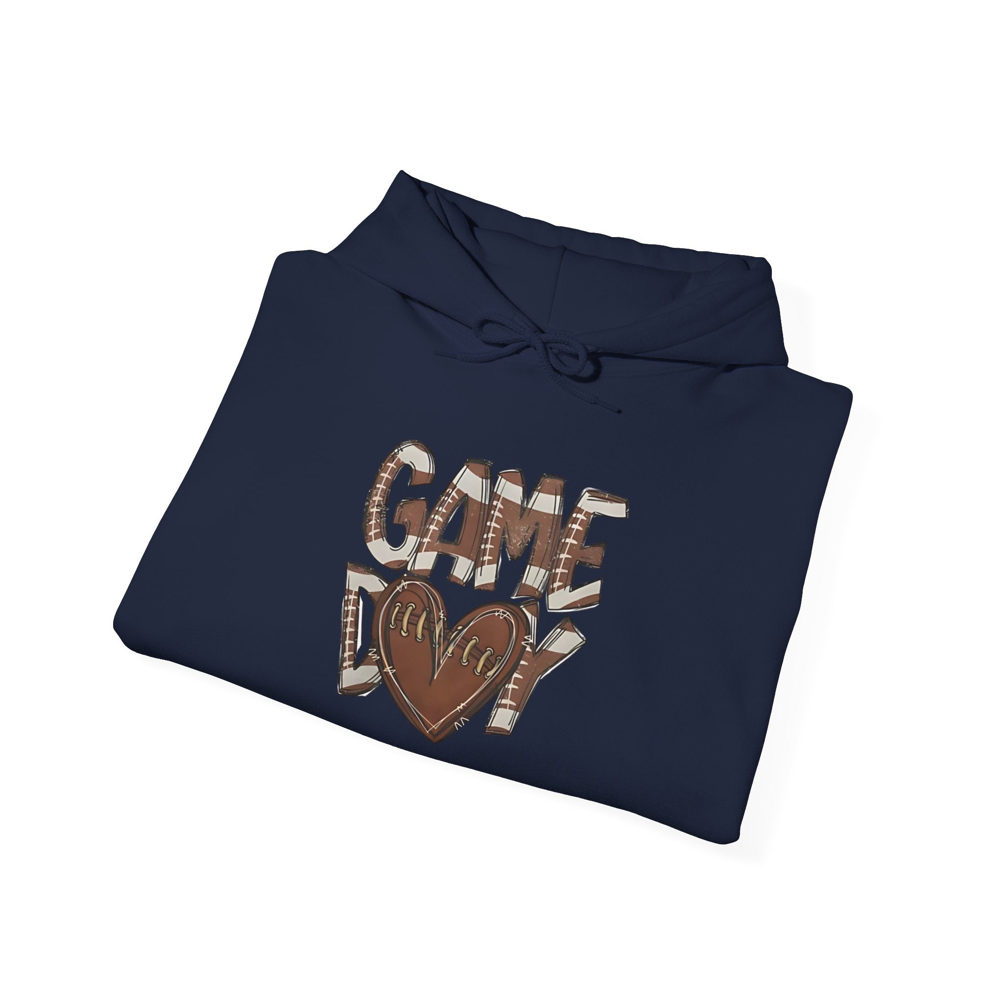 Football Heart Game Day Hoodie