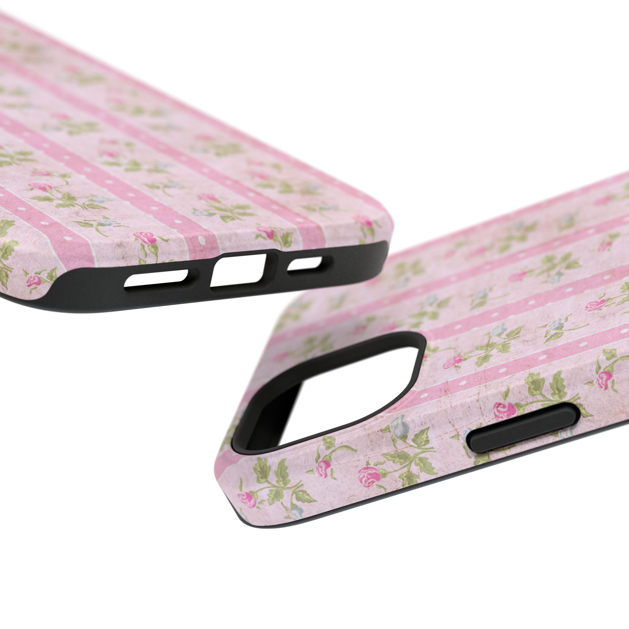Impact-Resistant Phone Case, Inspirational Quote Case, Gift for Her, Bible Verse Decor, Floral Design Phone Cover