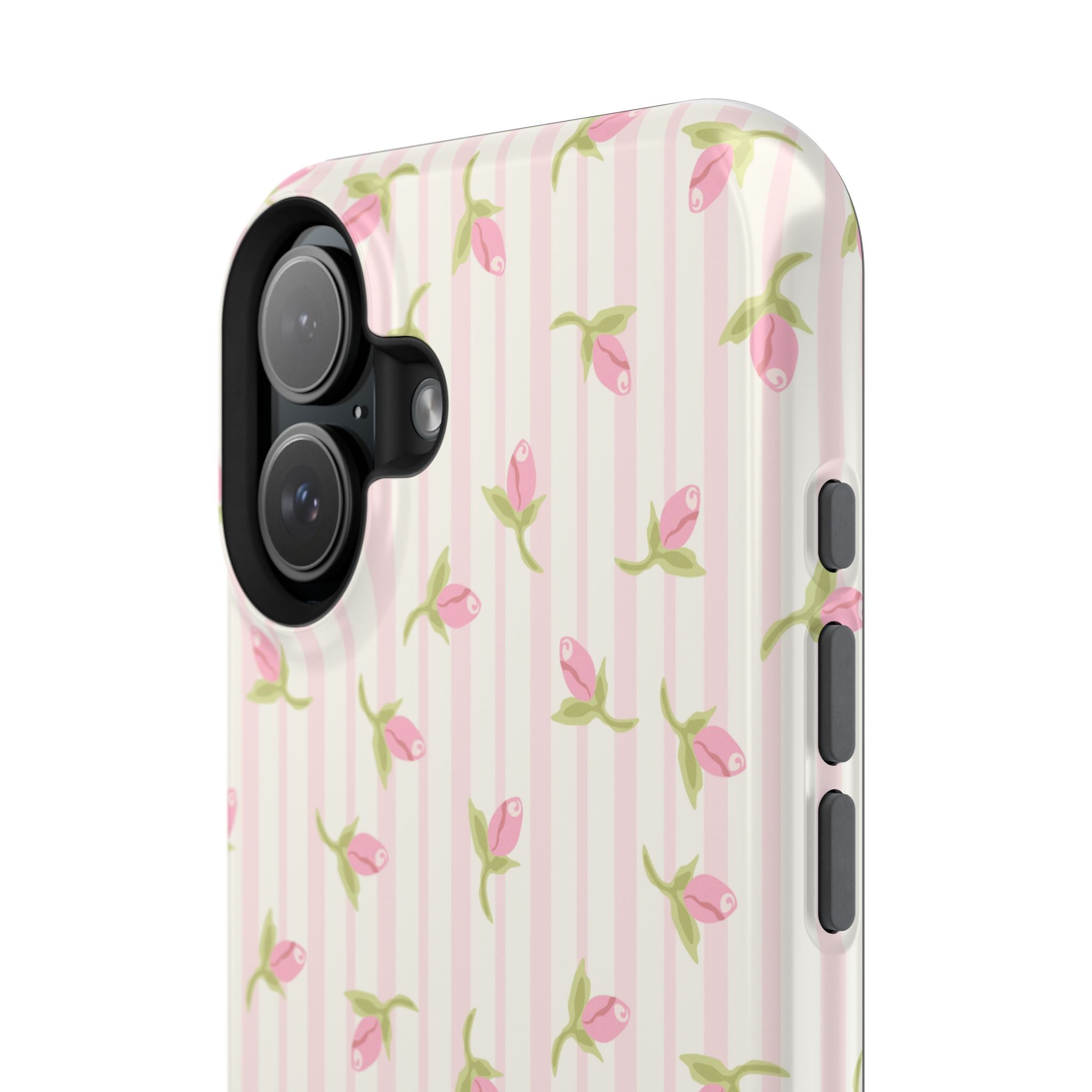 Customizable: Floral Impact-Resistant Phone Case