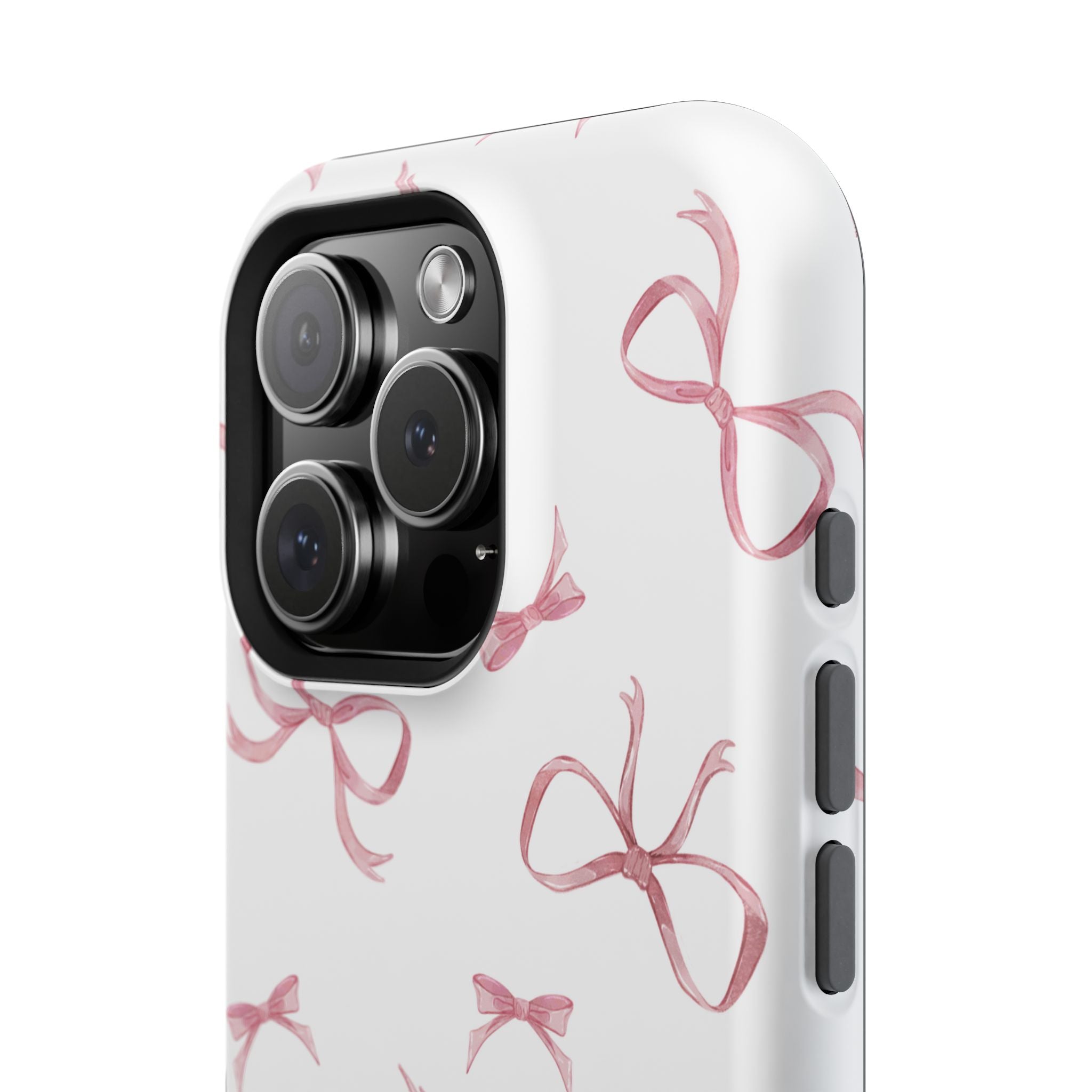 Customizable: Coquette Bow Stylish Impact-Resistant Phone Case