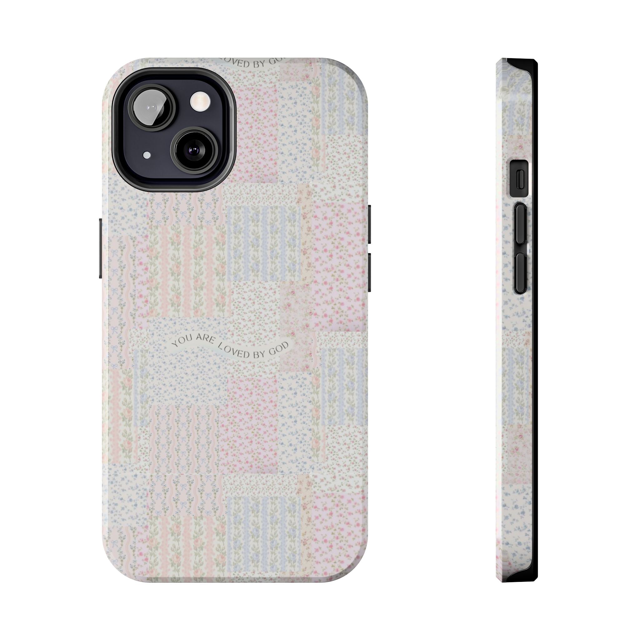 Floral Tough Phone Cases, Protective Phone Cover, Inspirational Tech Accessory, Gift for Her, Fashionable Phone Case, Unique Design