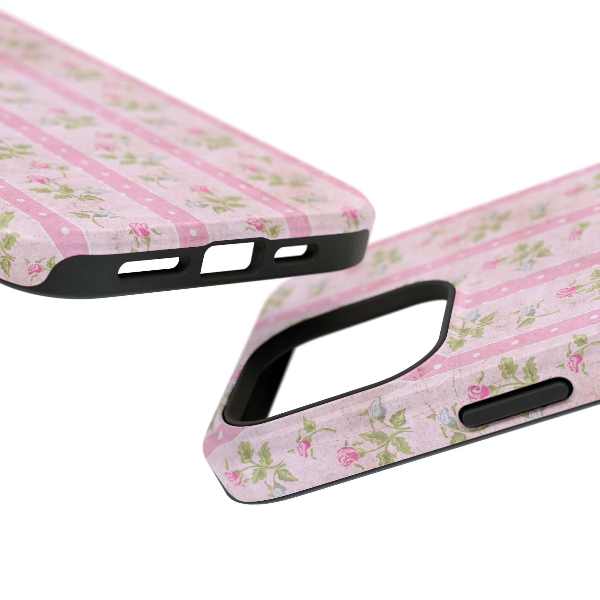 Impact-Resistant Phone Case, Inspirational Quote Case, Gift for Her, Bible Verse Decor, Floral Design Phone Cover