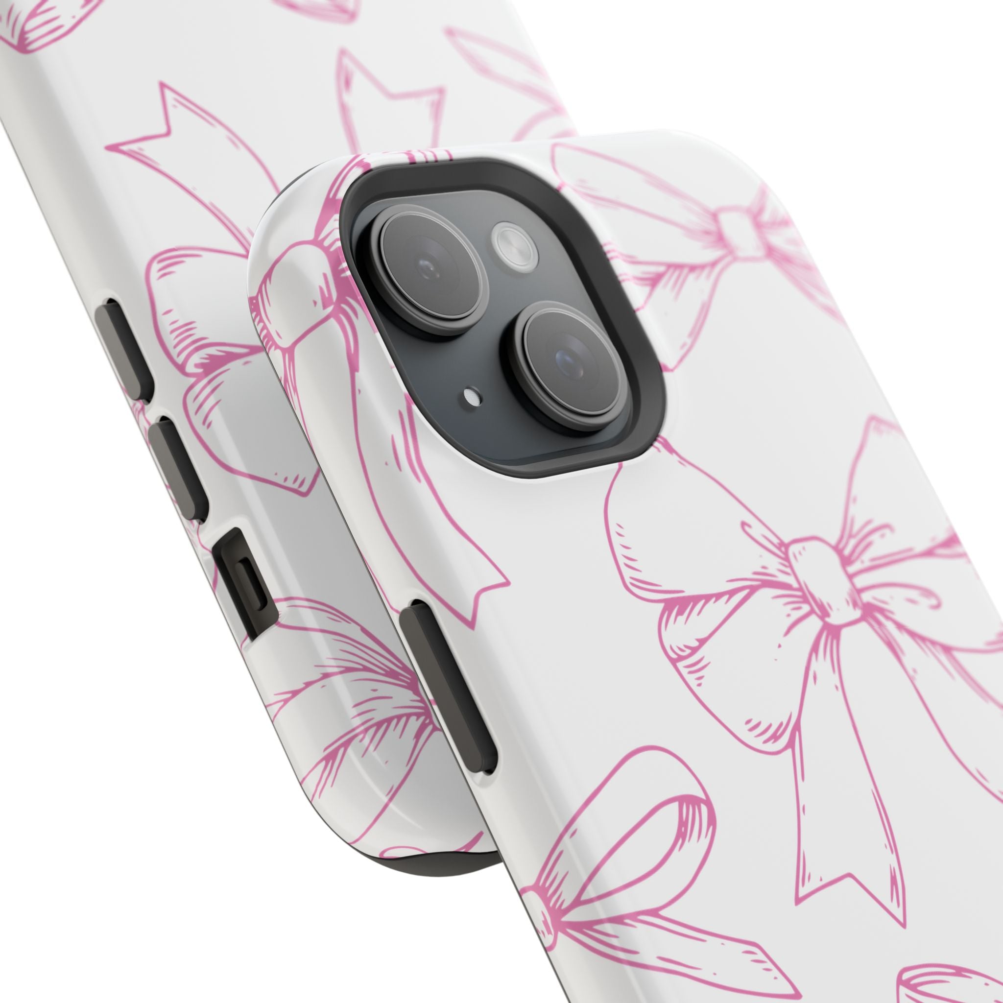 Customizable: Cute Bow Pattern Phone Case