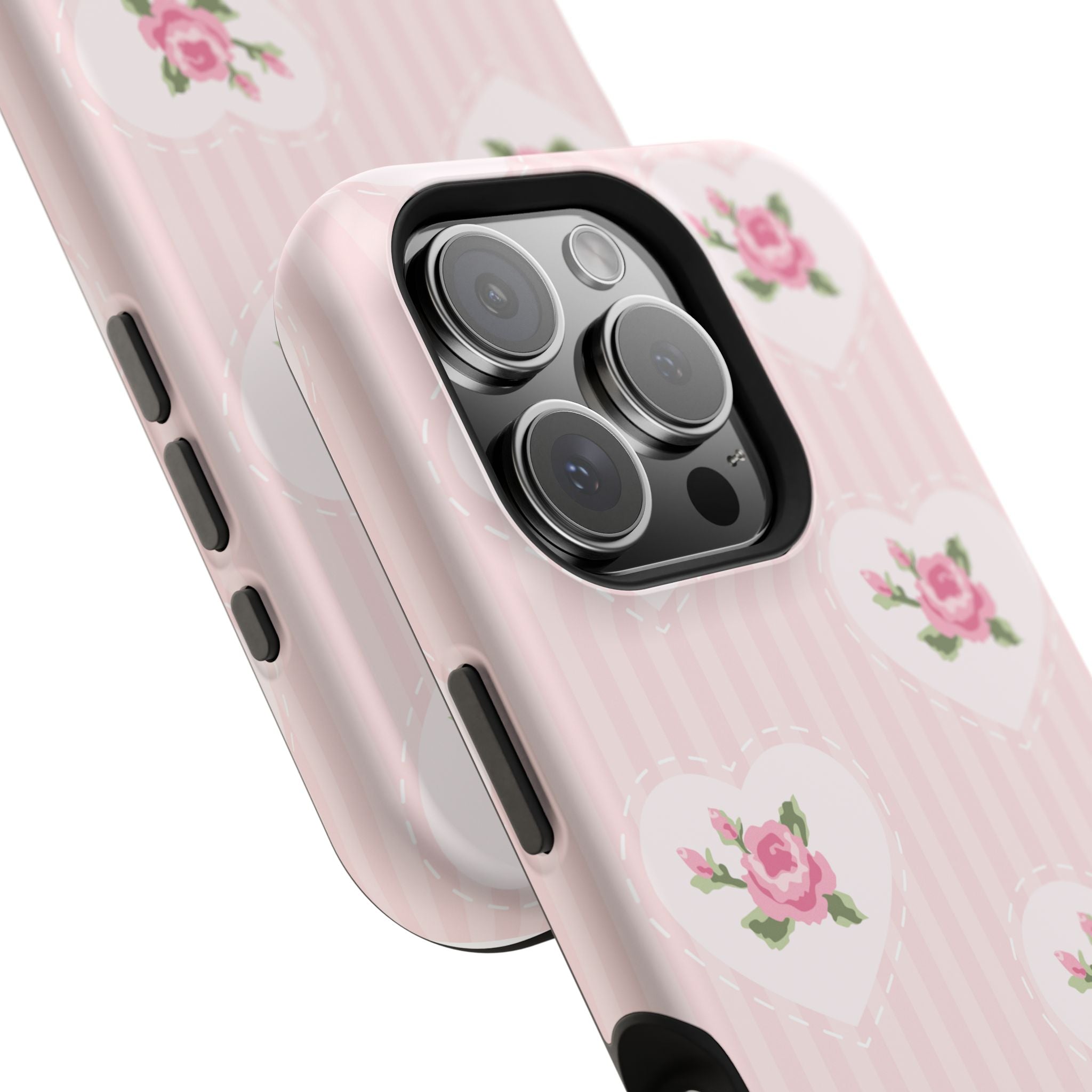 Customizable: Floral Heart Phone Case