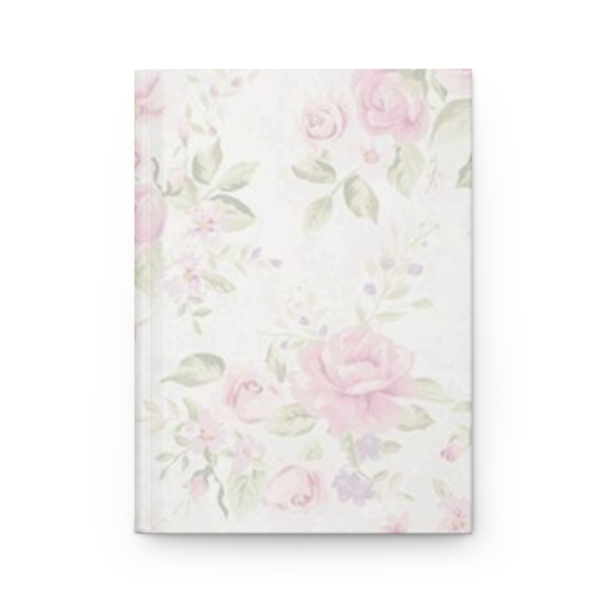 Floral Hardcover Journal - Elegant Writing Notebook for Creative Minds, Gift for Her, Daily Journal, Floral Design, A5 Journal