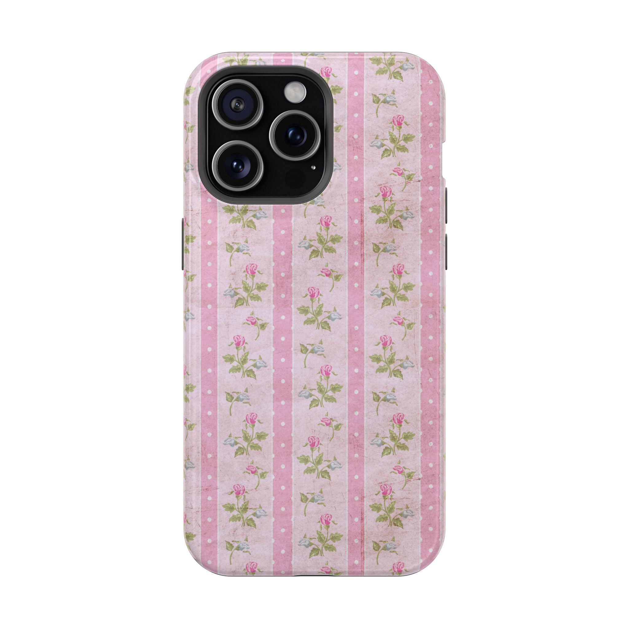 Impact-Resistant Phone Case, Inspirational Quote Case, Gift for Her, Bible Verse Decor, Floral Design Phone Cover