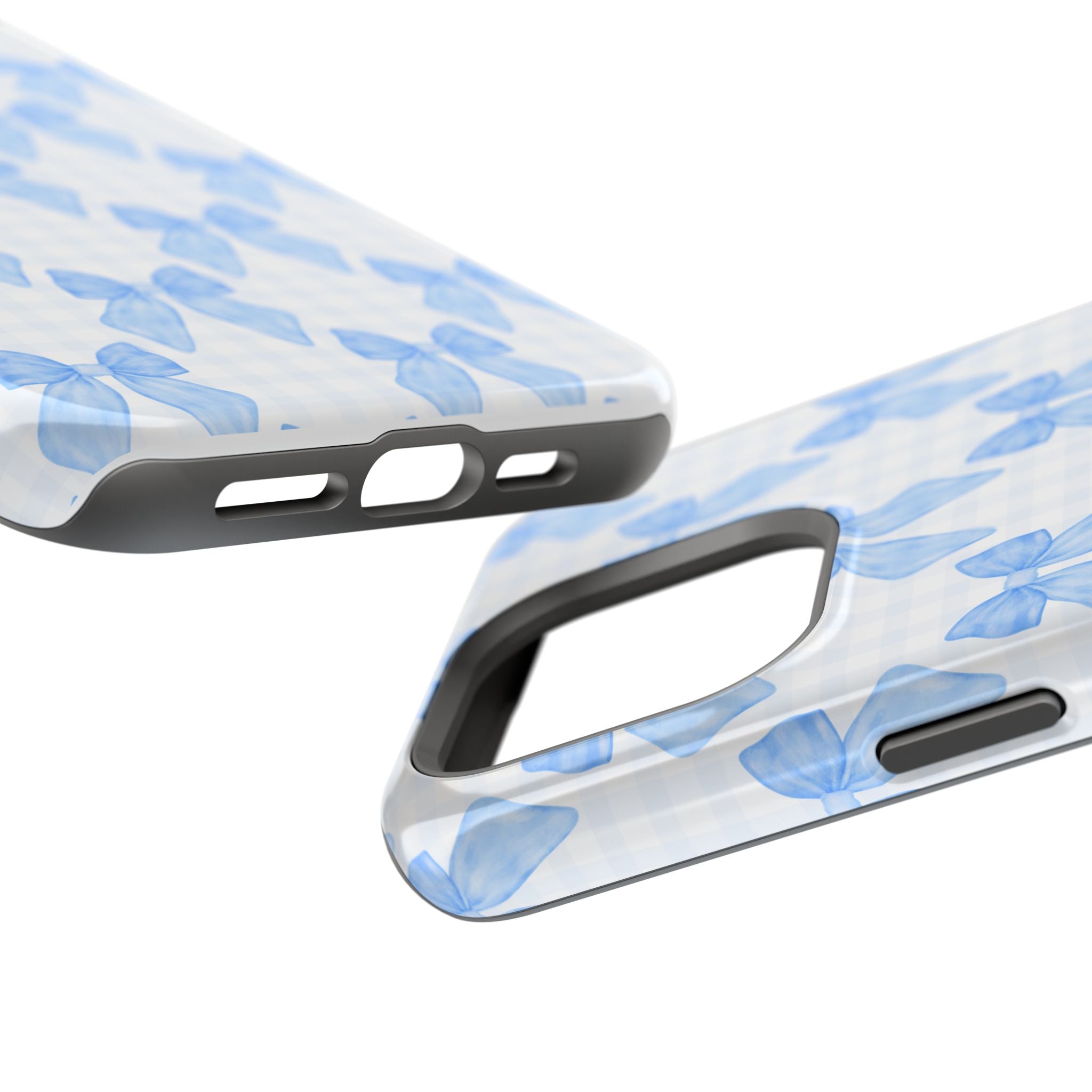 Customizable: Charming Bow Pattern Phone Case