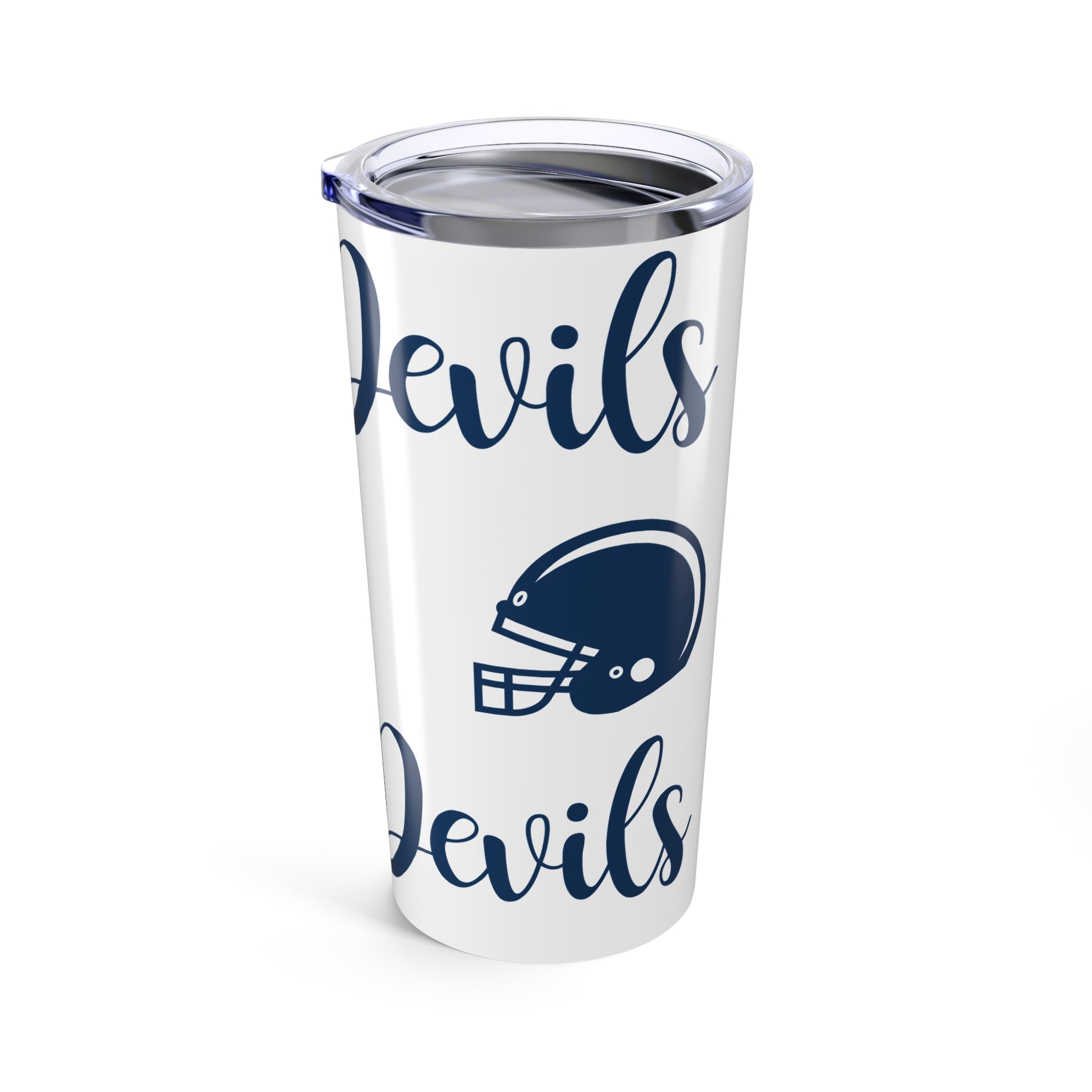 Duke Stylish 20oz Tumbler with Custom Monogram/Name, Perfect for Coffee Lovers, Great Gift for Birthdays, College Acceptance, College Gift