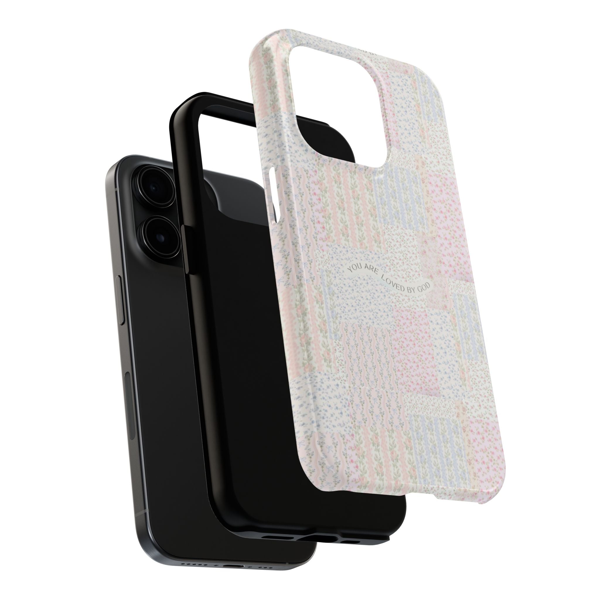 Floral Tough Phone Cases, Protective Phone Cover, Inspirational Tech Accessory, Gift for Her, Fashionable Phone Case, Unique Design