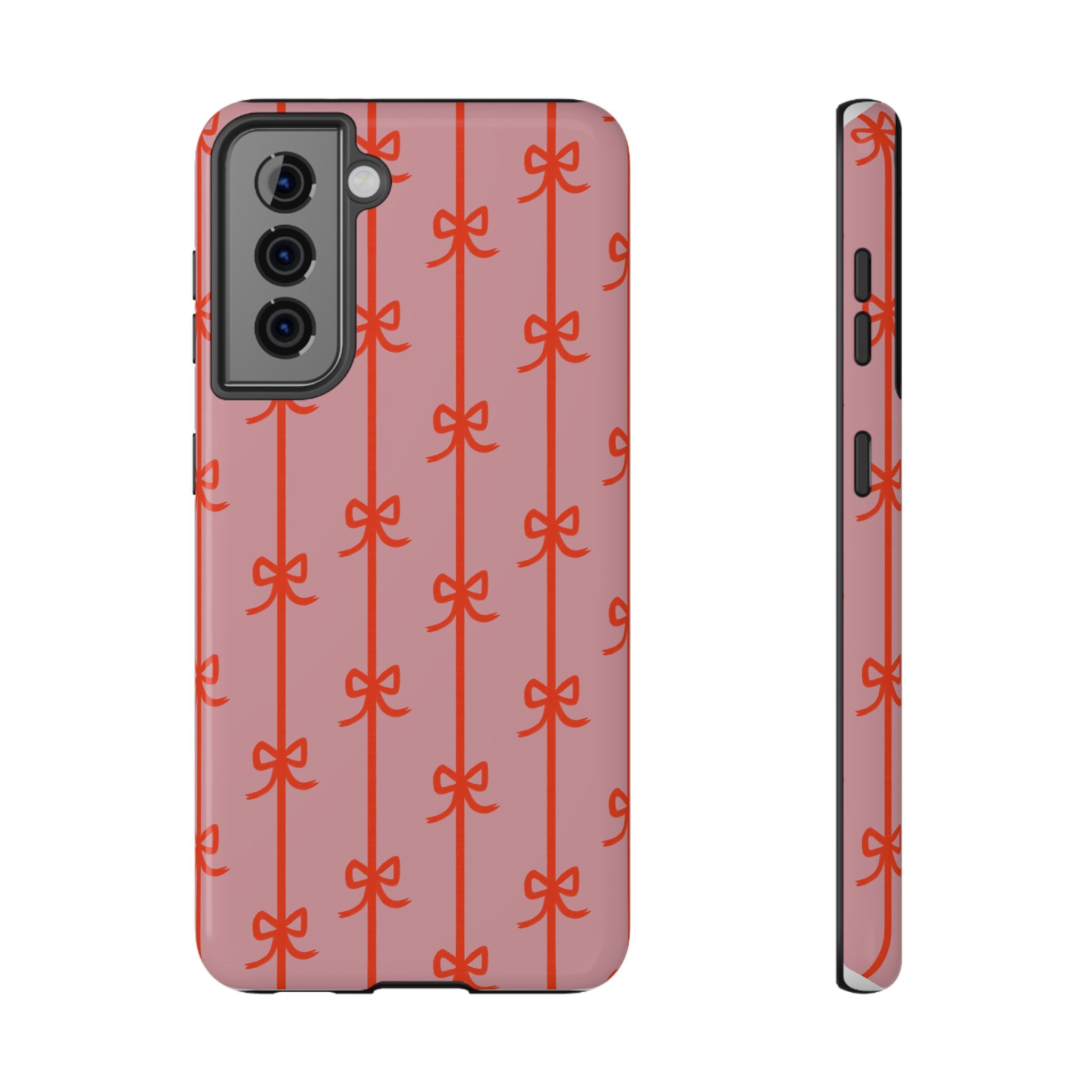 Customizable: Cute Bow Pattern Phone Case