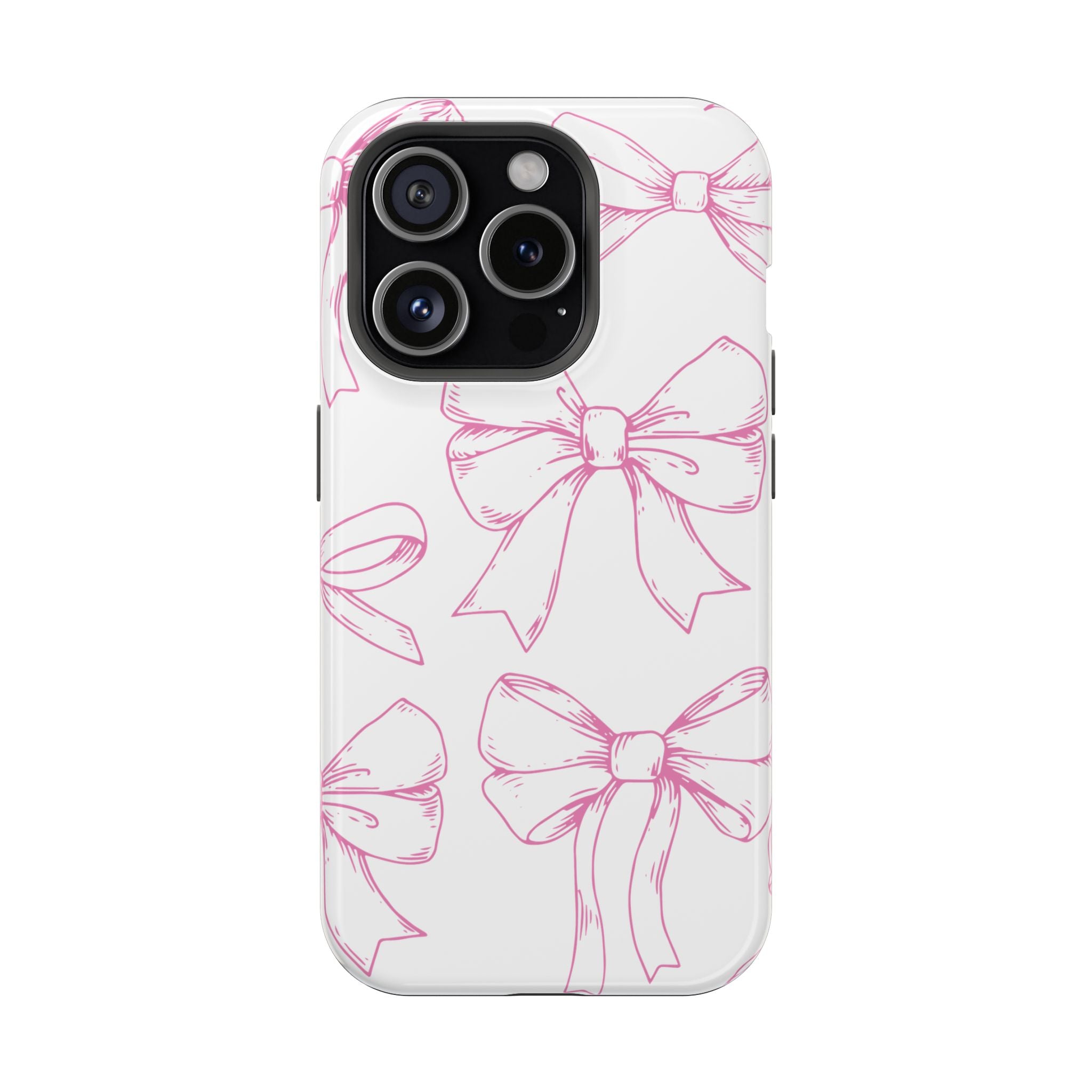 Customizable: Cute Bow Pattern Phone Case