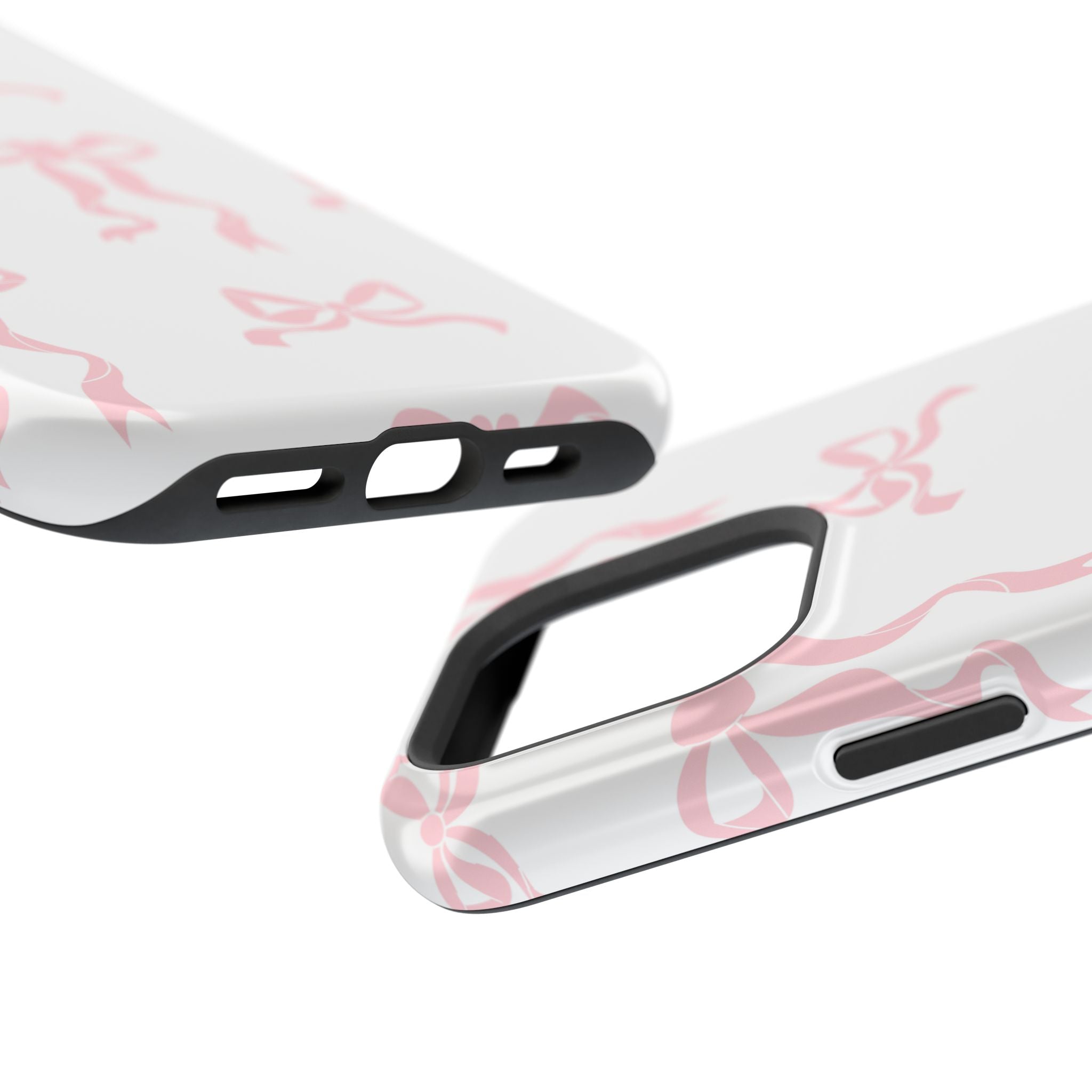 Customizable Cute Bow Pattern Phone Case
