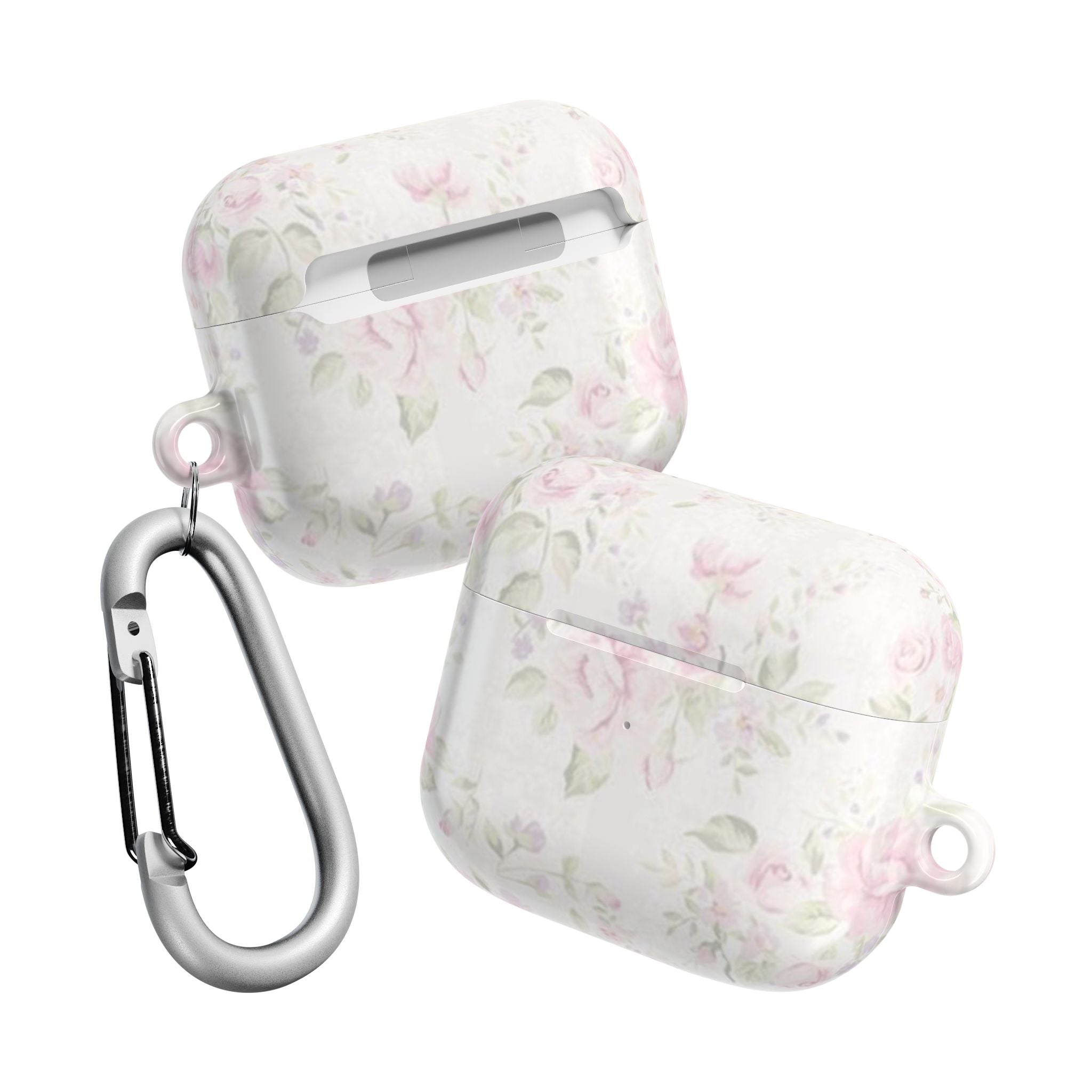 Floral AirPod Case, Elegant Wireless Earbuds Case, Flower Design AirPods Cover, Cute Tech Accessory, Gift for Her, Custom Earbud Case