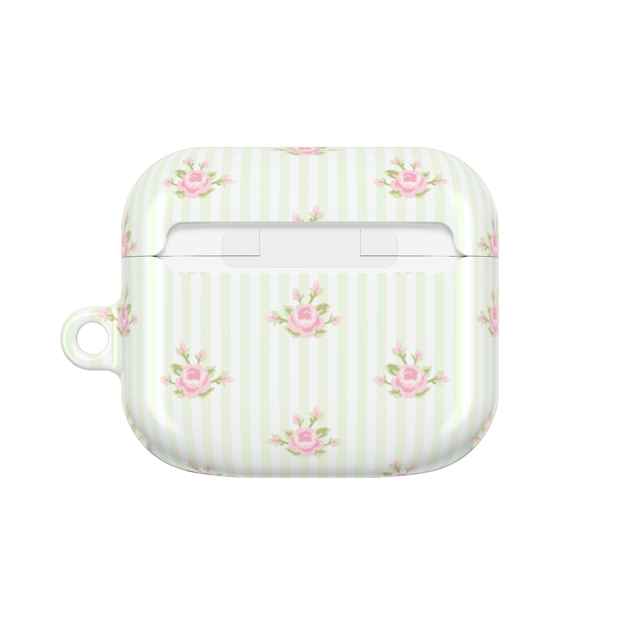 Floral AirPod Cases | Cute Tech Accessory, Gift for Her, Floral Pattern, Spring Vibes, Rose Design, Trendy Earbud Case
