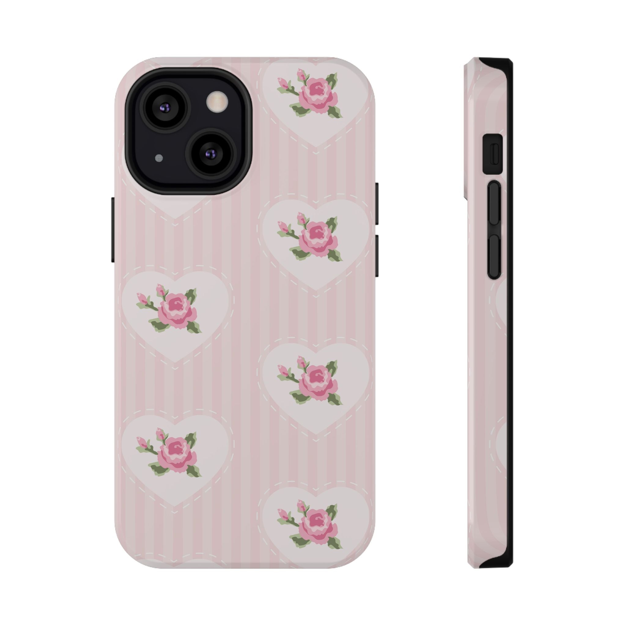 Customizable: Floral Heart Phone Case
