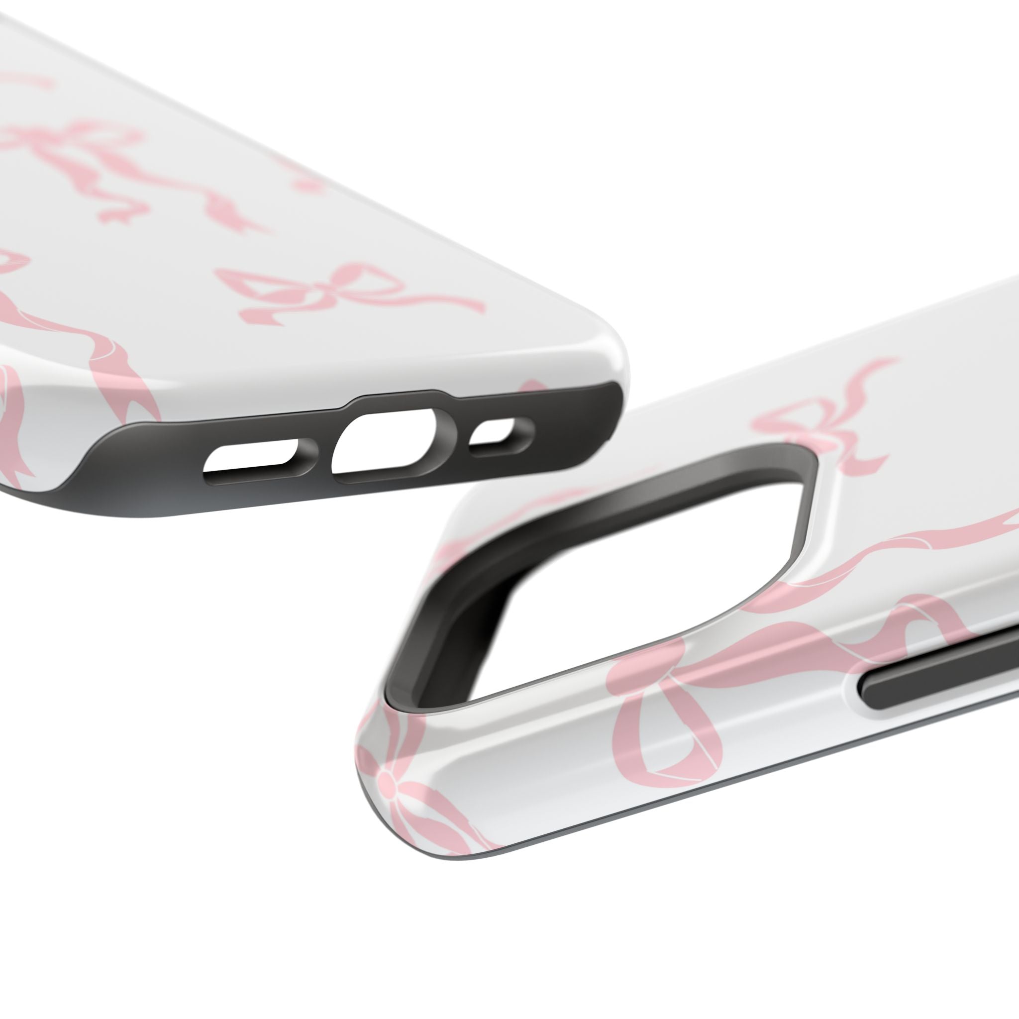 Customizable Cute Bow Pattern Phone Case