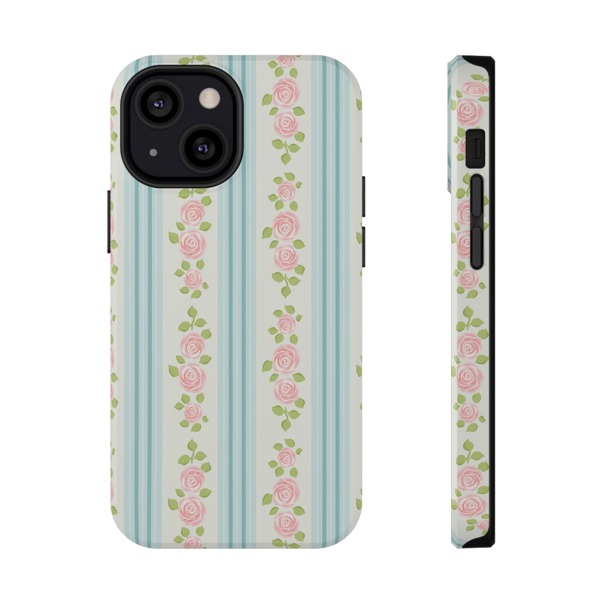 Customizable: Floral Impact-Resistant Phone Case