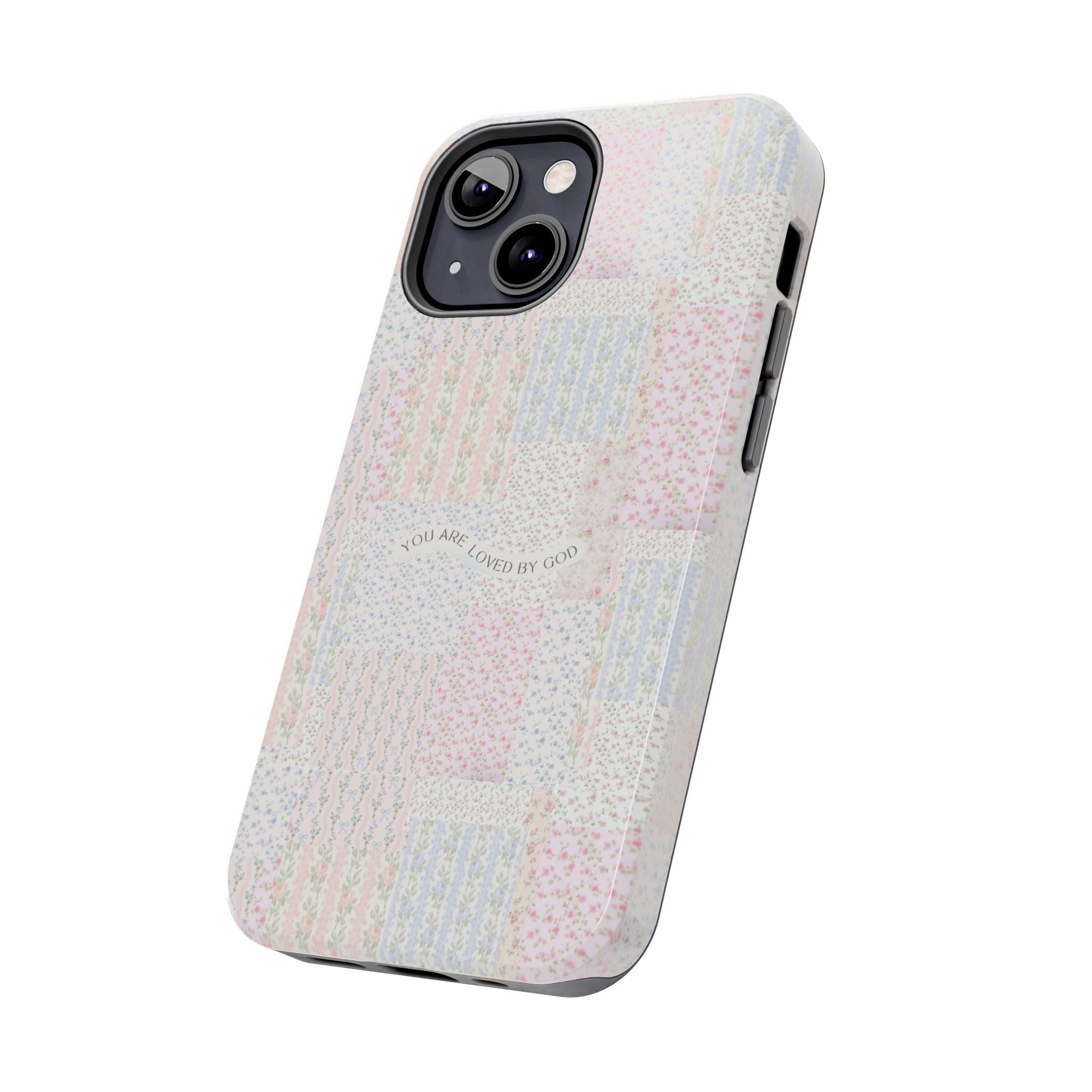 Floral Tough Phone Cases, Protective Phone Cover, Inspirational Tech Accessory, Gift for Her, Fashionable Phone Case, Unique Design