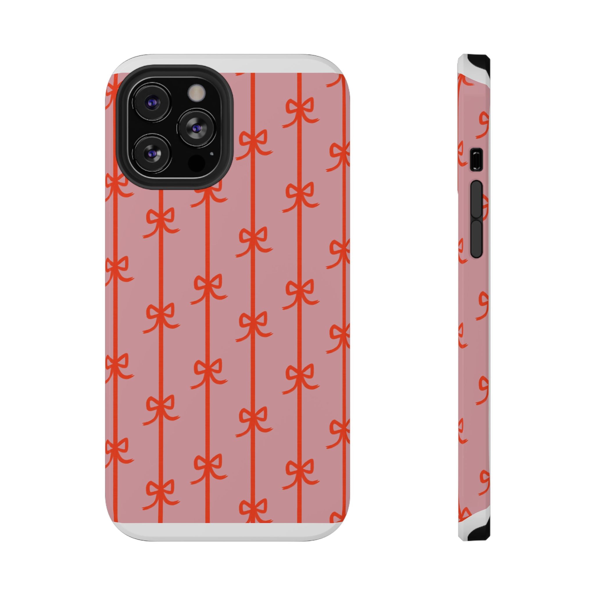 Customizable: Cute Bow Pattern Phone Case
