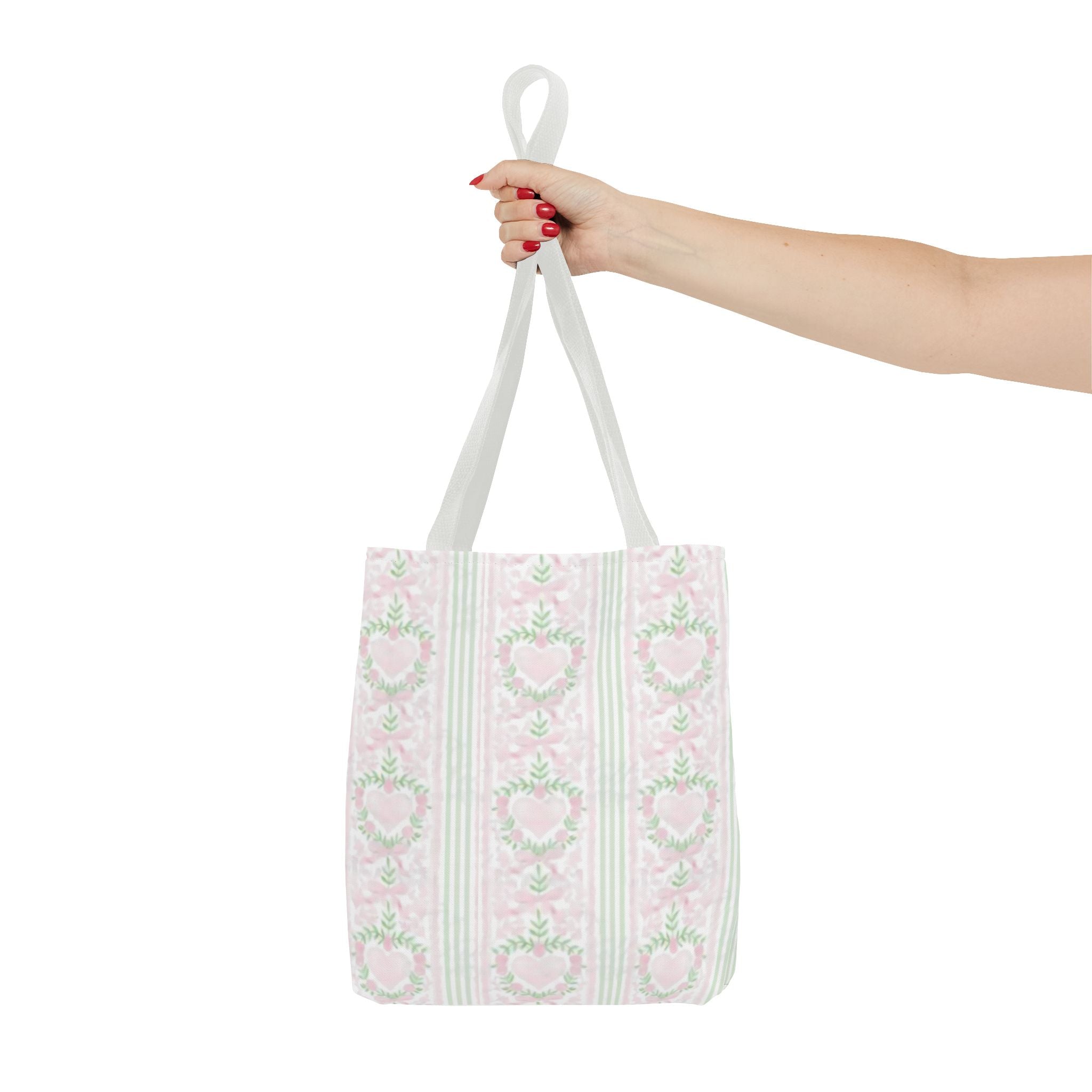 Romantic Floral Tote Bag,  Perfect for Shopping, Gifts, School, and Wedding