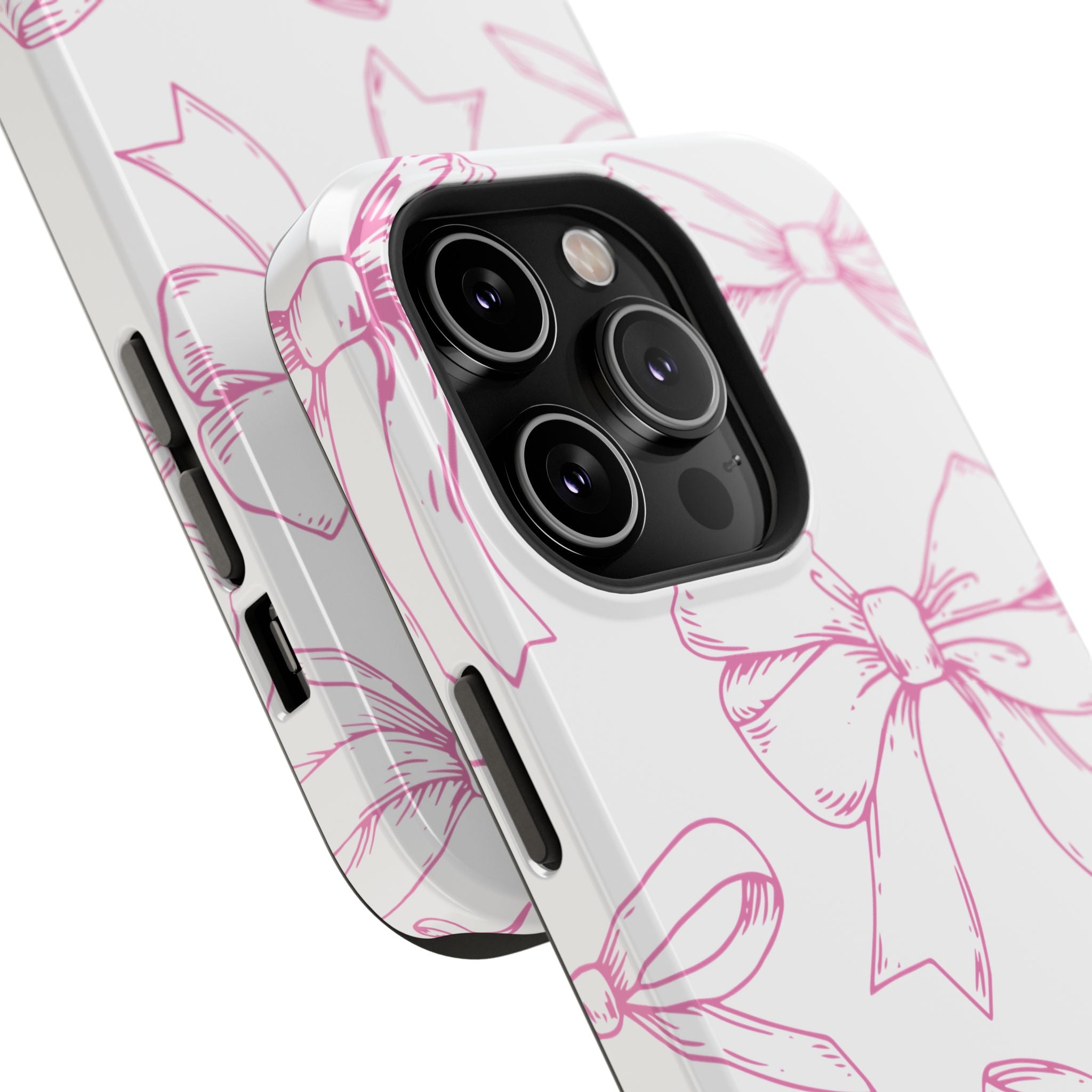 Customizable: Cute Bow Pattern Phone Case