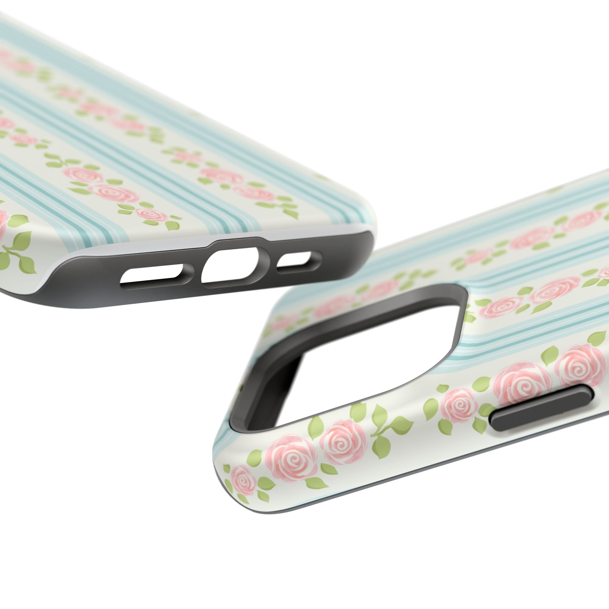 Customizable: Floral Impact-Resistant Phone Case