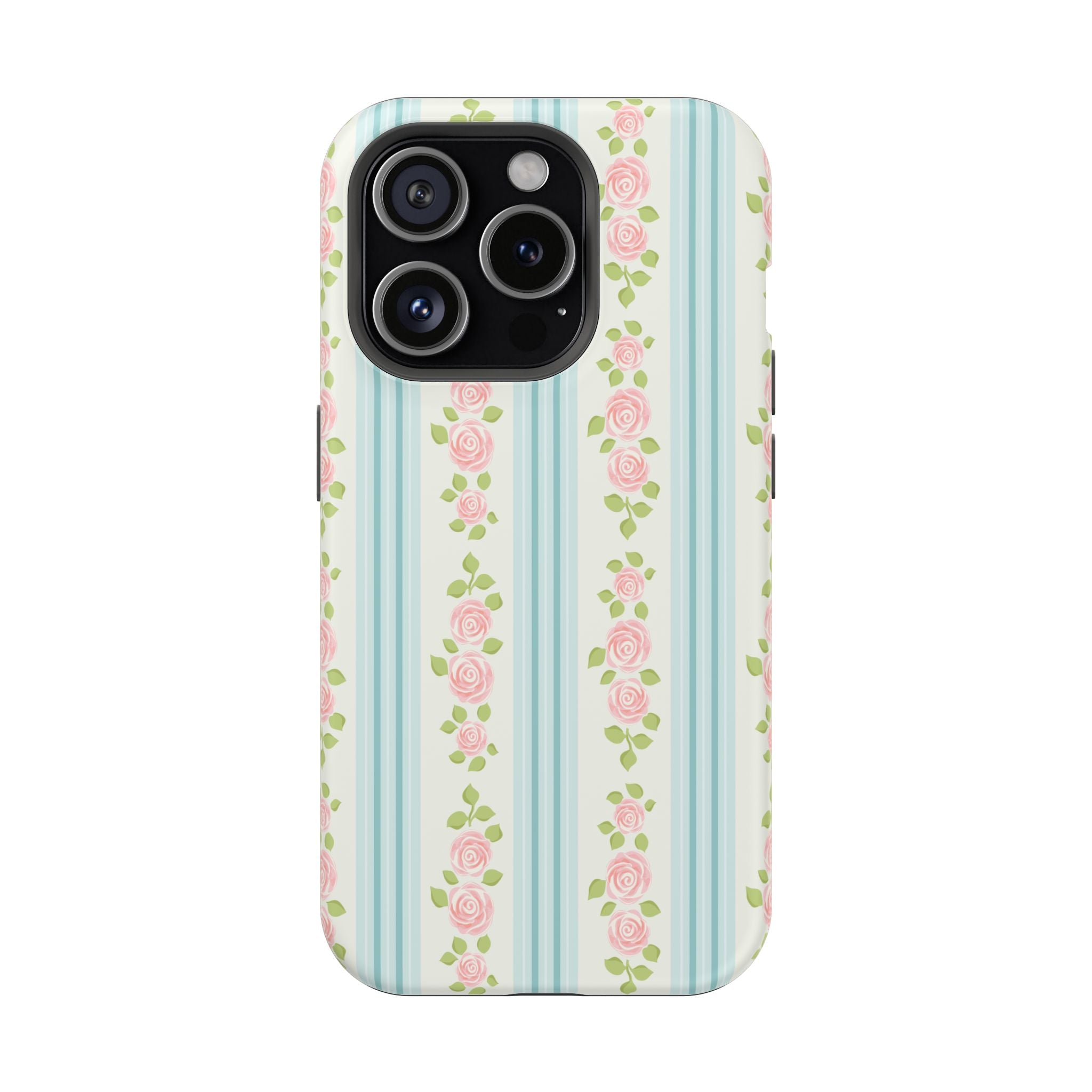 Customizable: Floral Impact-Resistant Phone Case