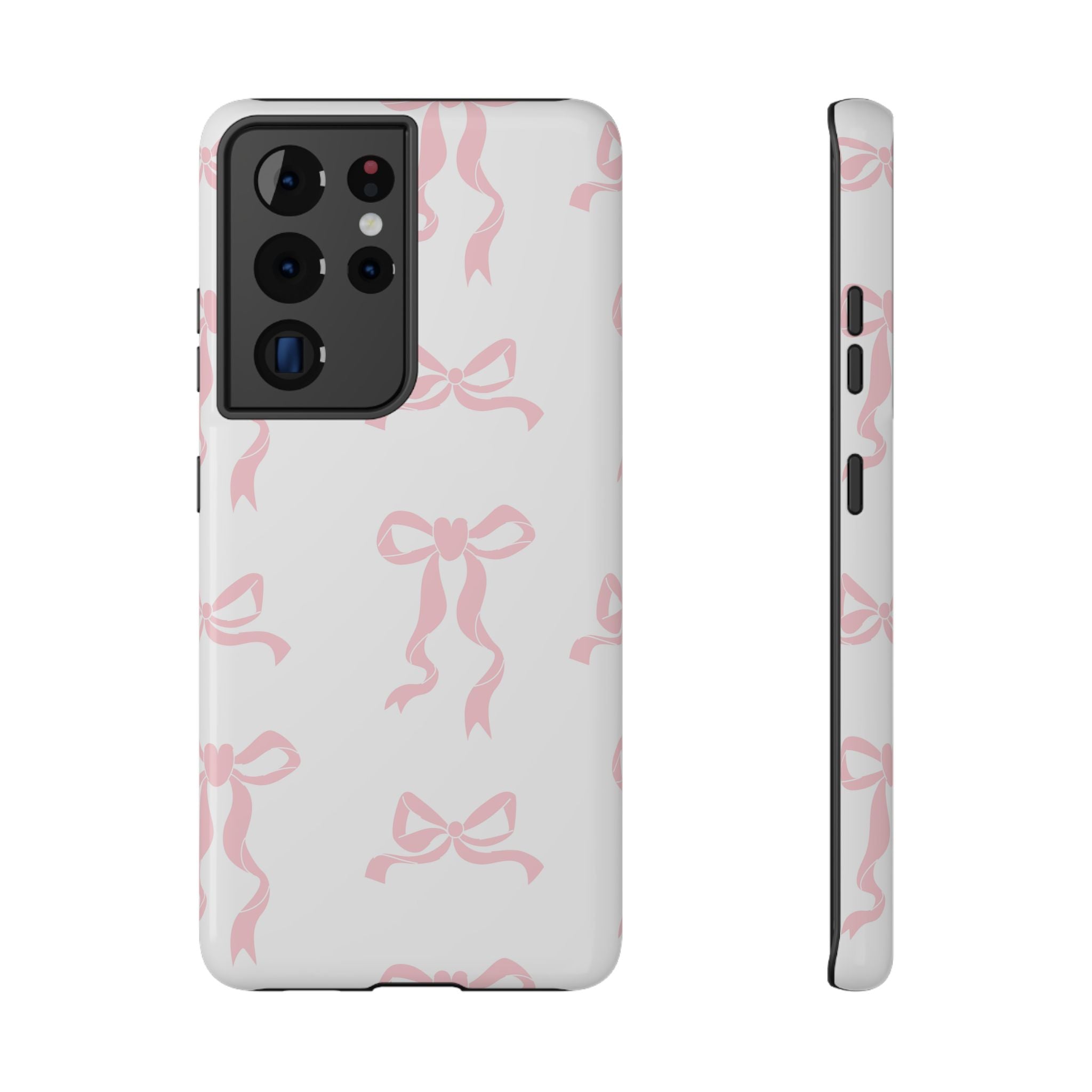 Customizable Cute Bow Pattern Phone Case