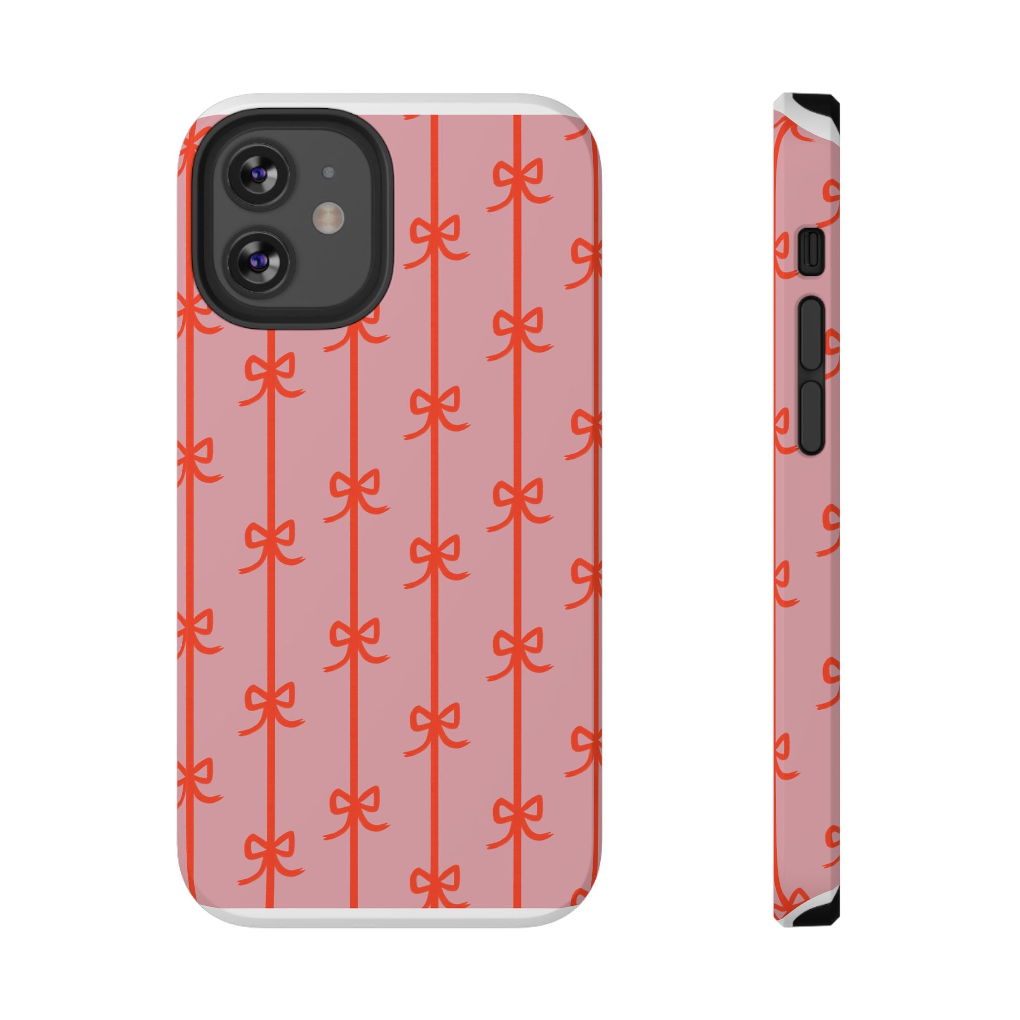 Customizable: Cute Bow Pattern Phone Case
