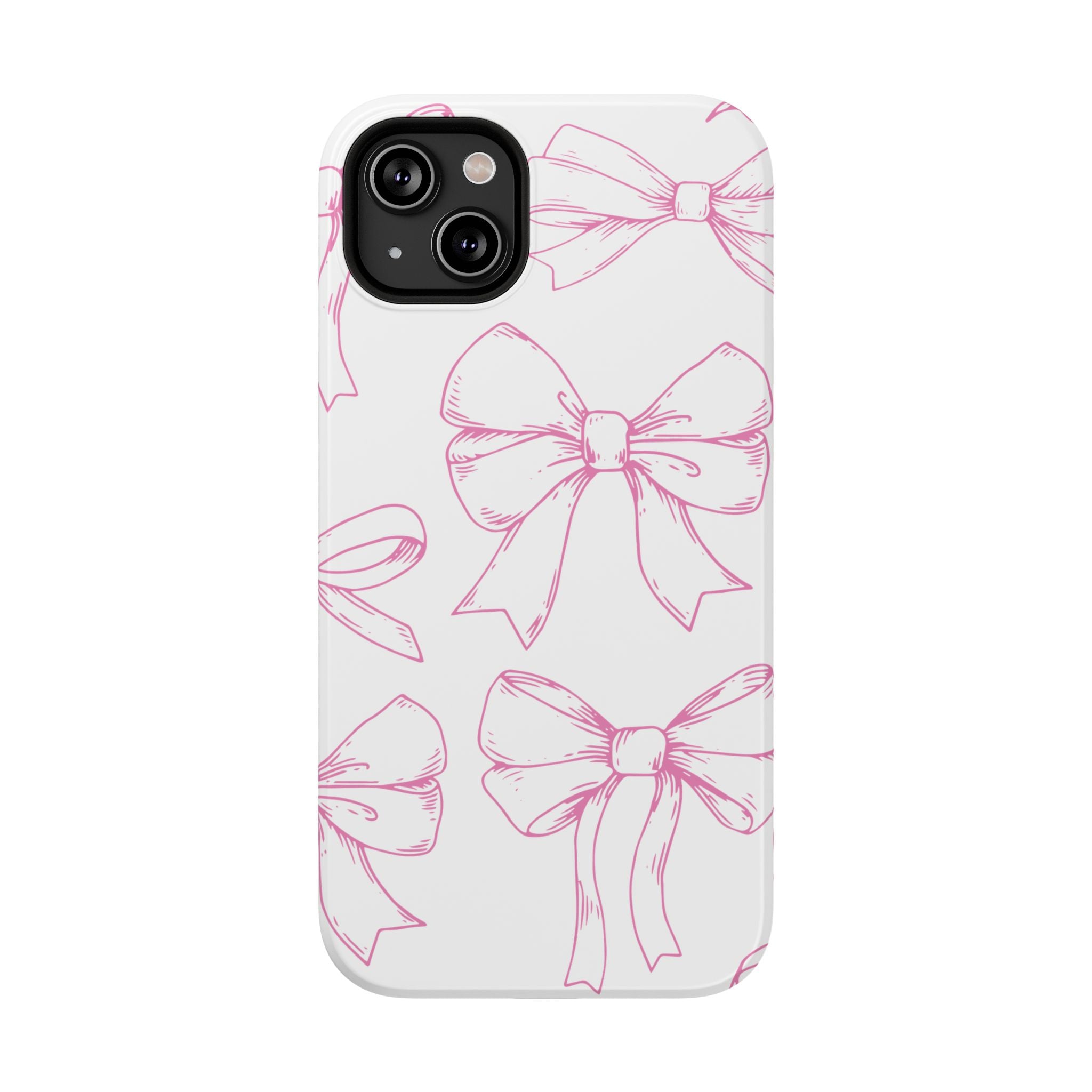 Customizable: Cute Bow Pattern Phone Case