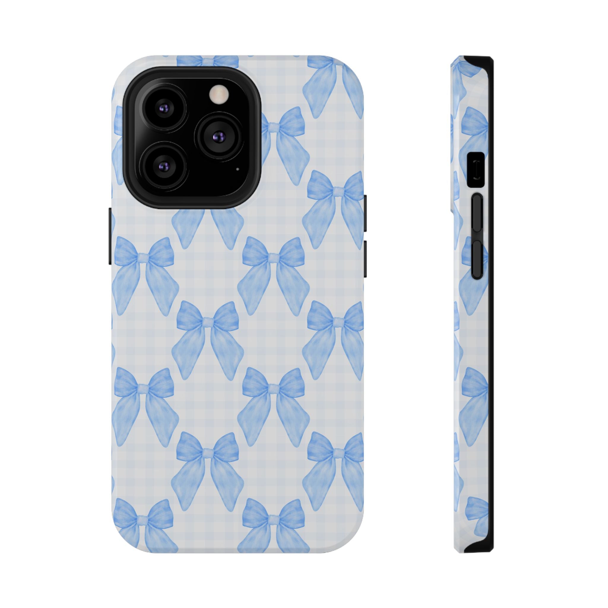Customizable: Charming Bow Pattern Phone Case