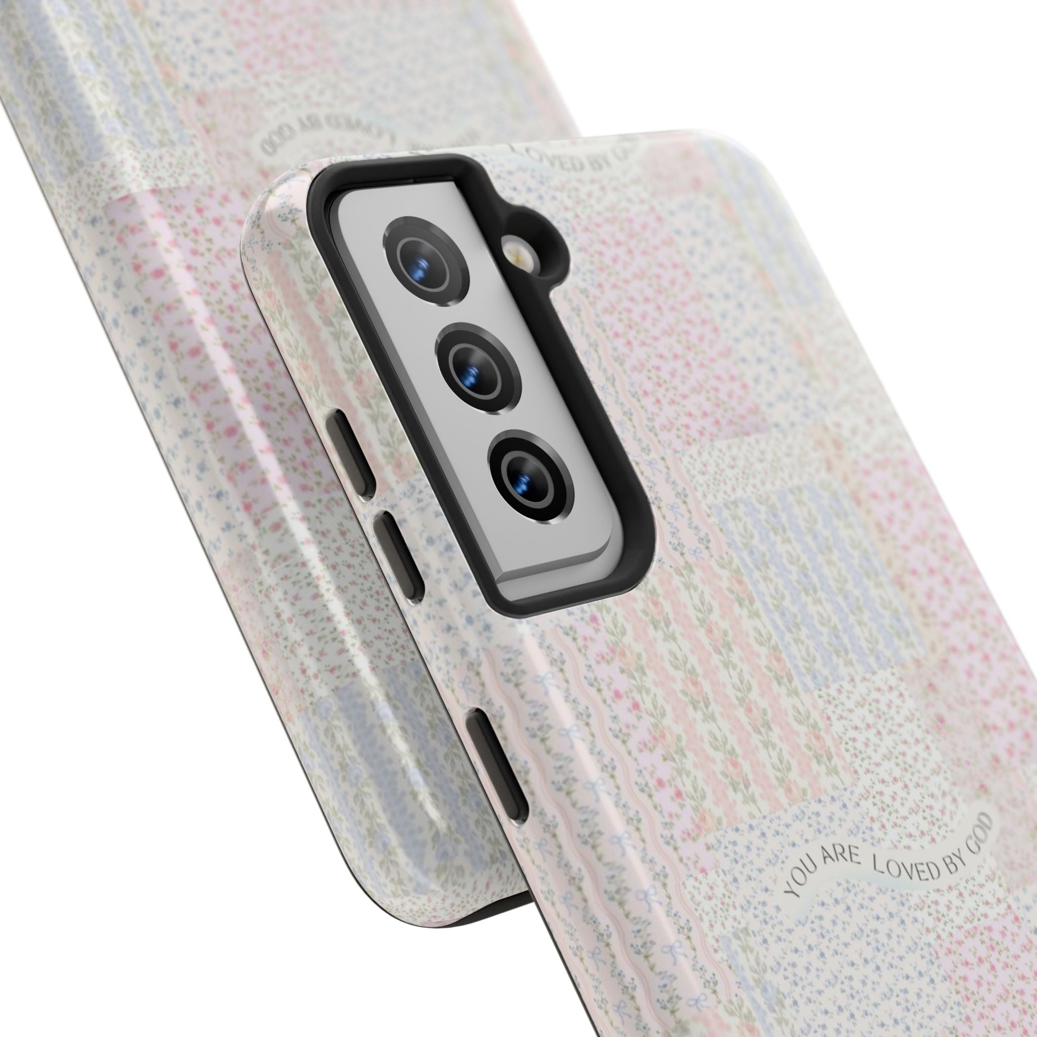 Floral Tough Phone Cases, Protective Phone Cover, Inspirational Tech Accessory, Gift for Her, Fashionable Phone Case, Unique Design