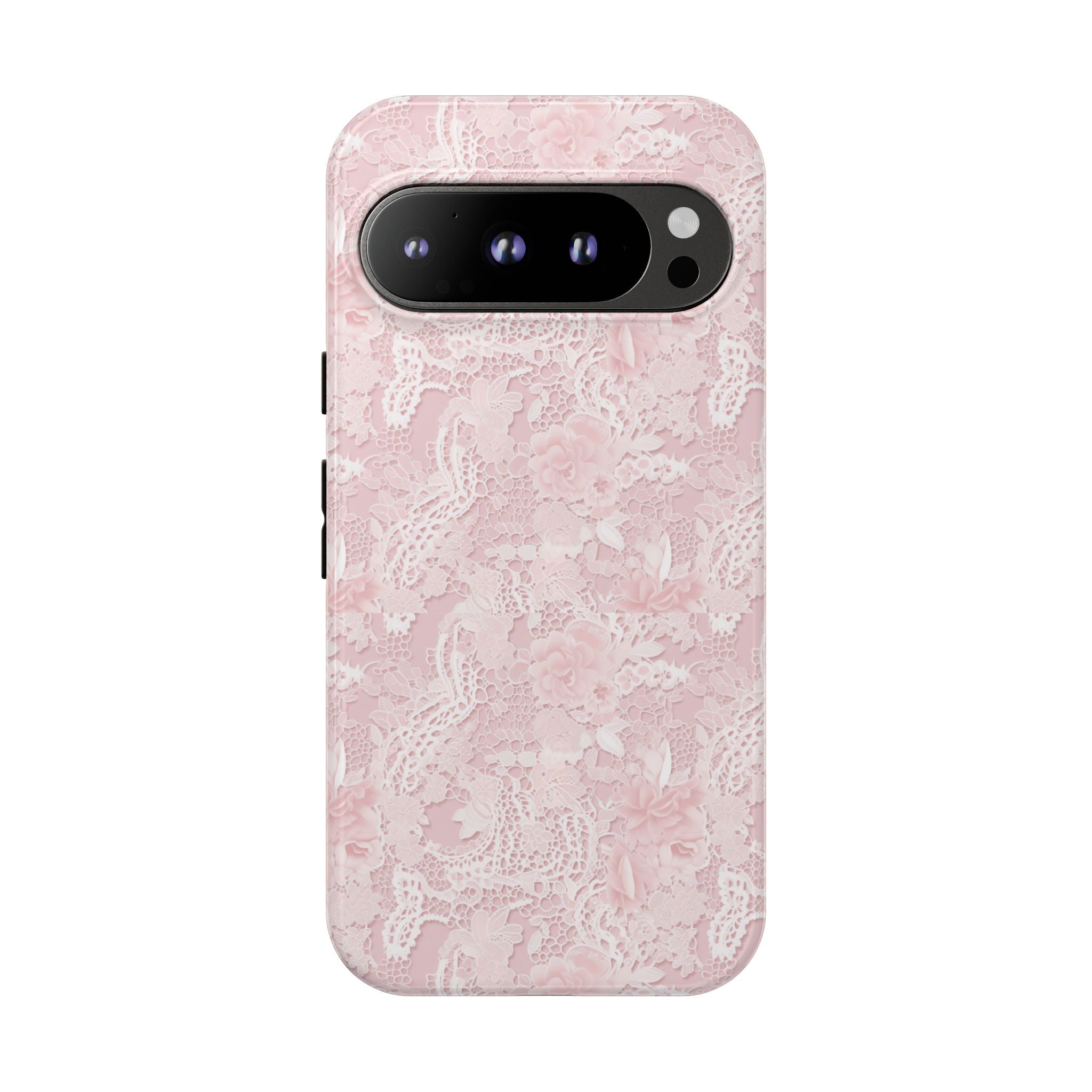 Customizable: Pink Floral Phone Case, Stylish Tough Cases, Unique Gift for Her, Cute Phone Accessories, Floral Tech Cover