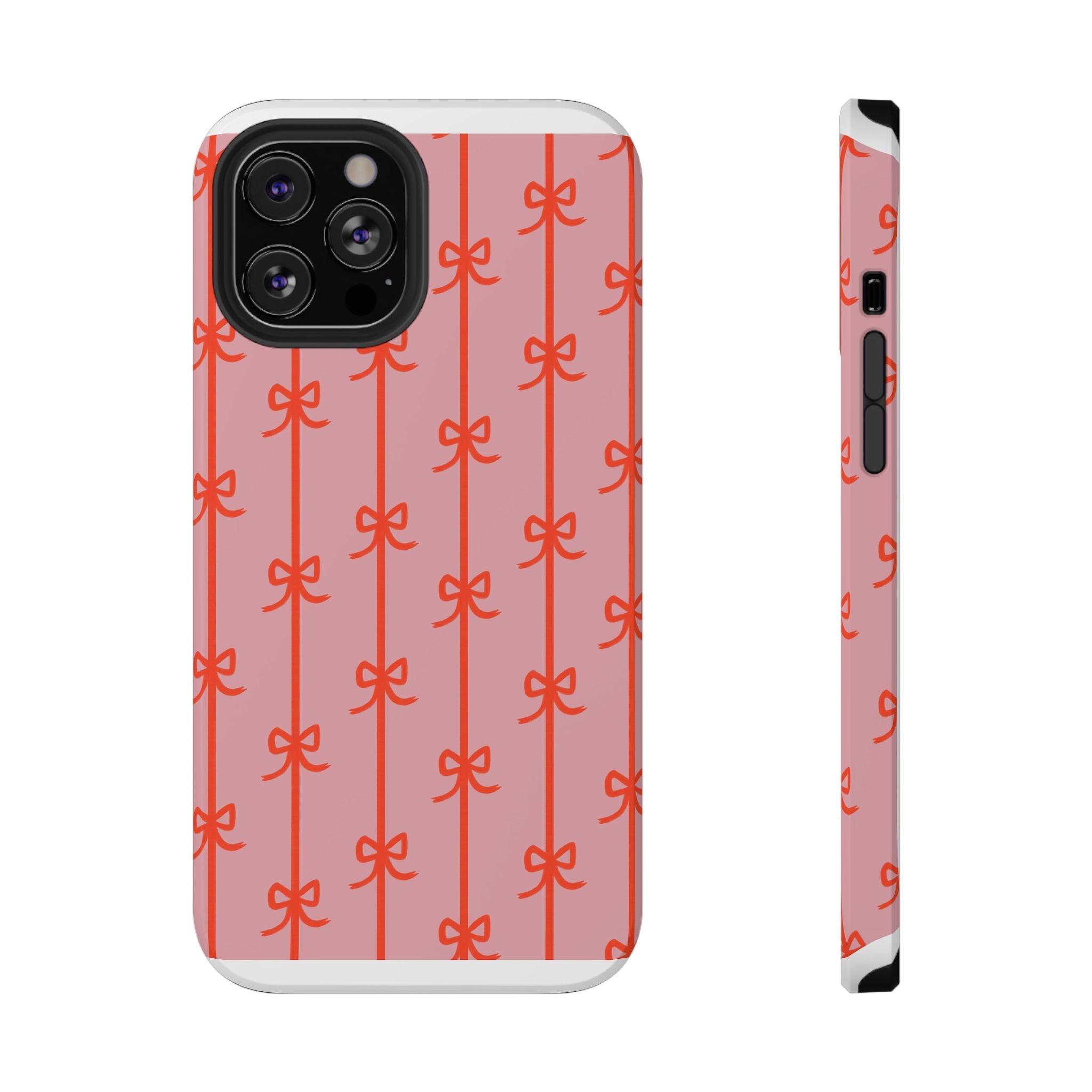 Customizable: Cute Bow Pattern Phone Case
