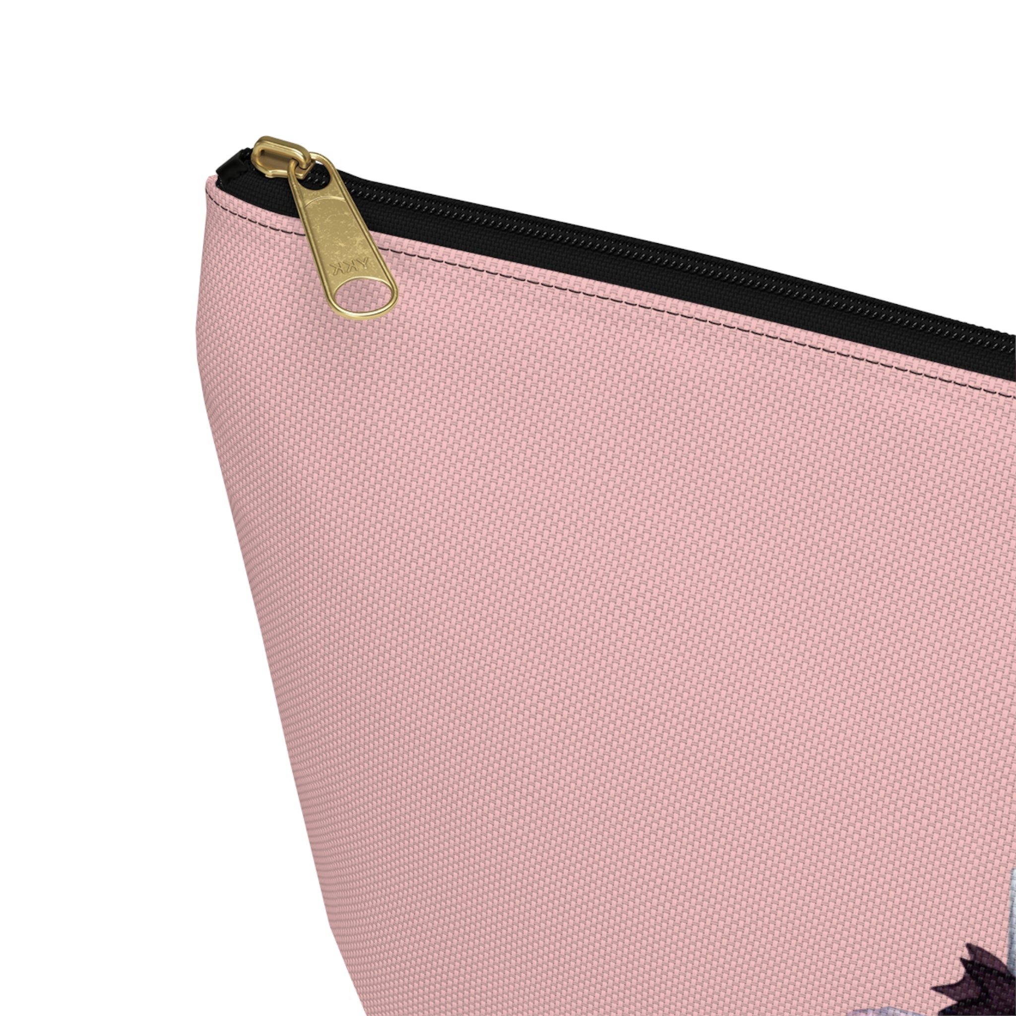Customizable Chic Makeup Pouch, Cosmetic Bag, Travel Organizer, Floral Print, Gift for Her