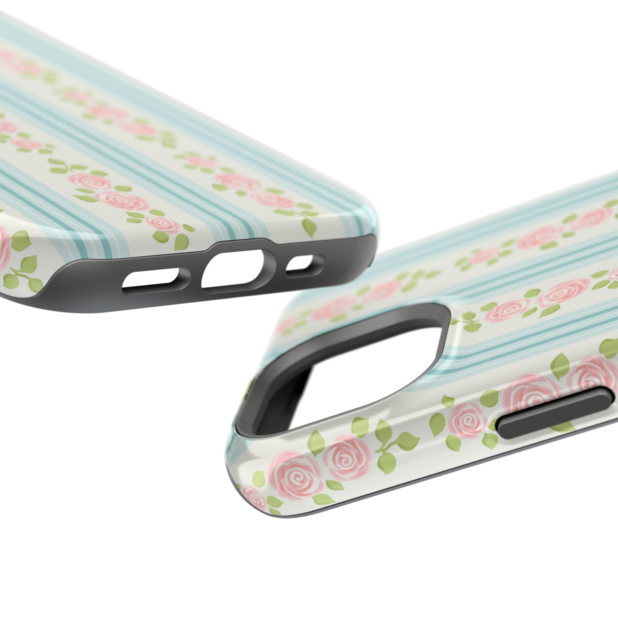 Customizable: Floral Impact-Resistant Phone Case