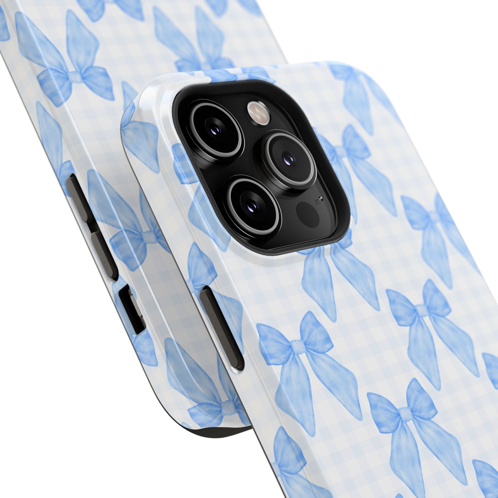 Customizable: Charming Bow Pattern Phone Case
